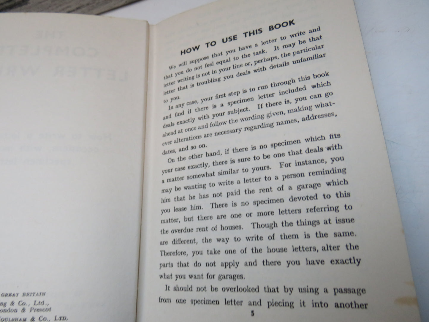 The Complete Letter Writer How To Write A Letter For All Occasions, With Numerous Specimen Letters