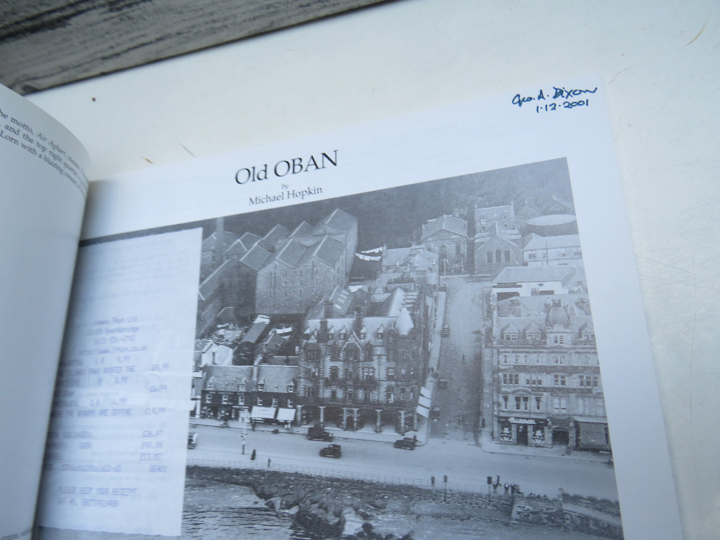 Old Oban By Michael Hopkin 2000