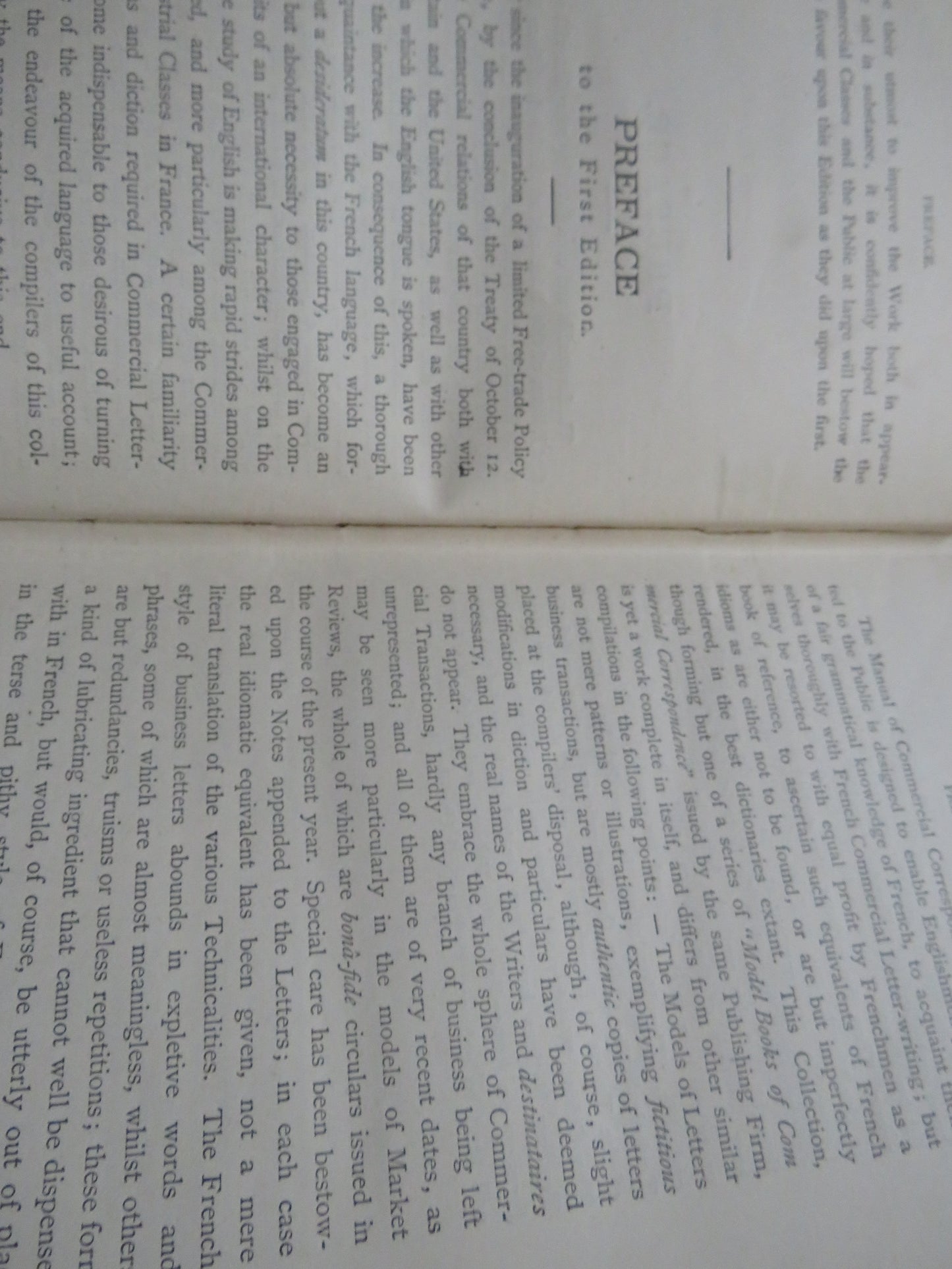 The French Commercial Correspondent With English Notes, Explanatory and Idiomatical A Glossary of Commercial Terms and General Vocabulary Adapted For Translation Into English Together With Tables of Coins, Weights and Measures