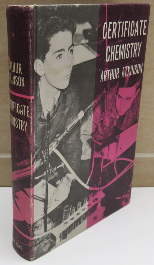 Certificate Chemistry By Arthur Atkinson 1968