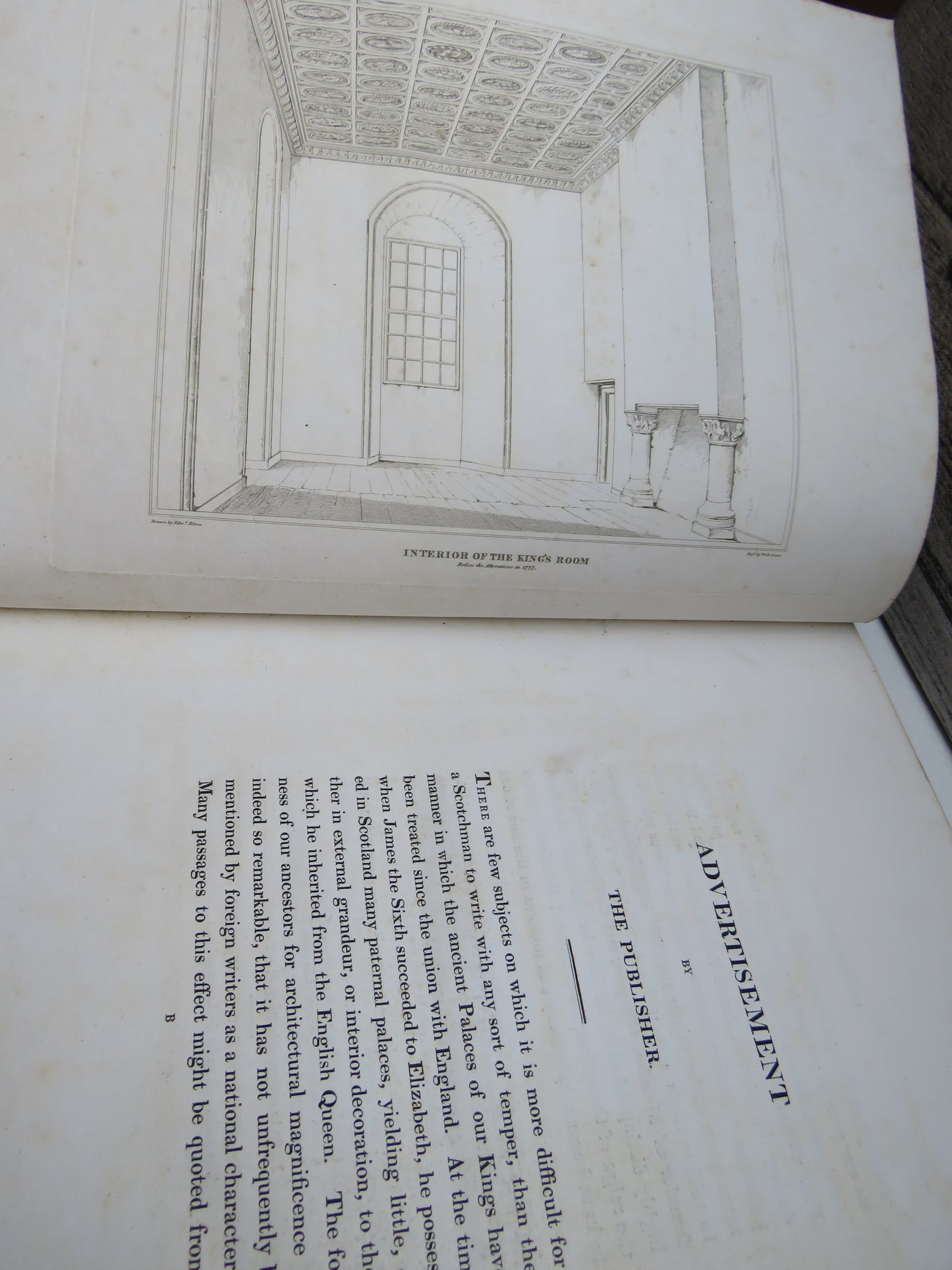 Lacunar Strevelinense A Collection of Heads Etched and Engraved After The Carved Work Which Formerly Decorated The Roof of the Kings Room In Stirling Castle 1817 (Antique Scottish Art Book) book 6