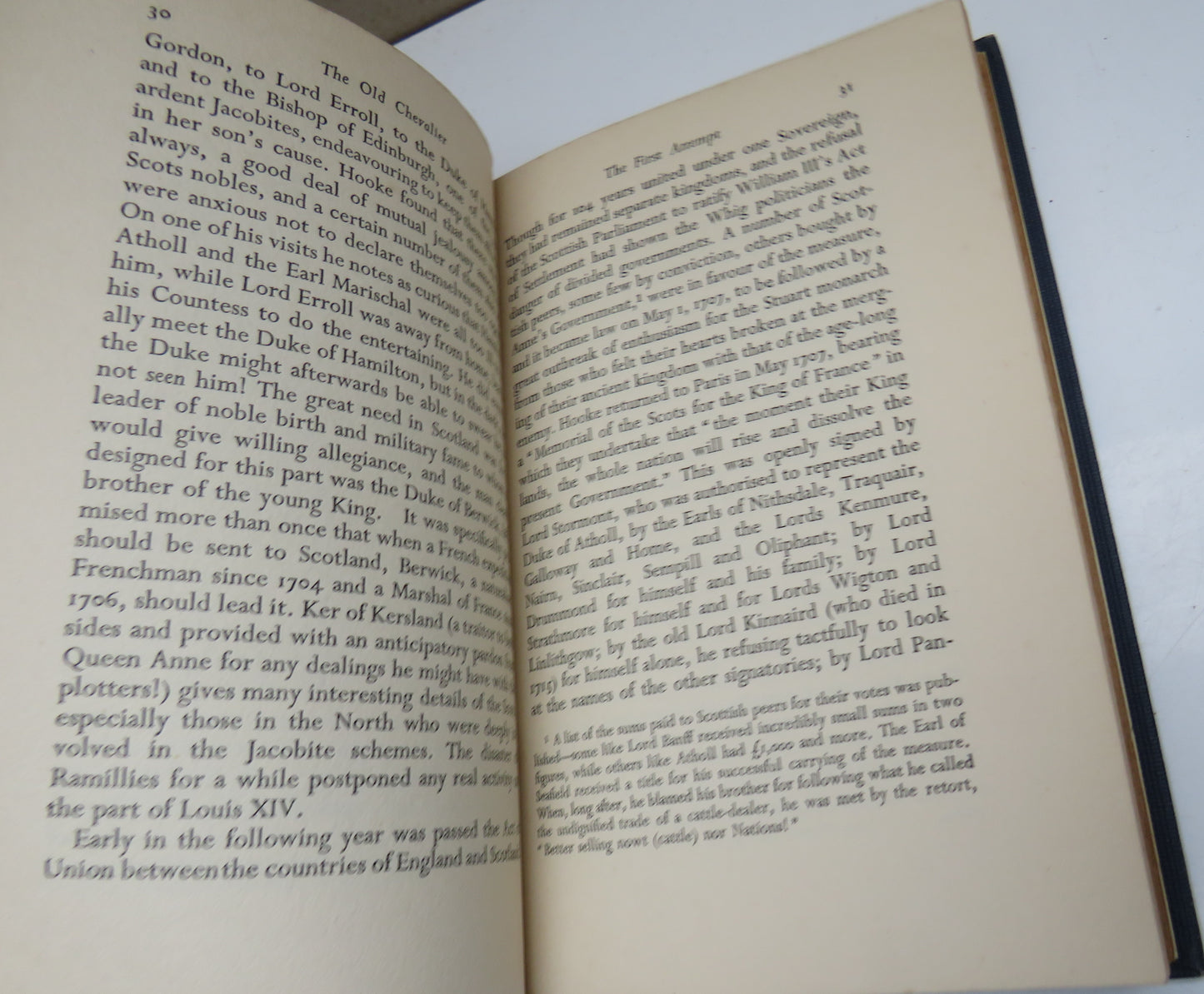 The Old Chevalier By Alistair Tayler and Henrietta Tayler 1934 1st Edition