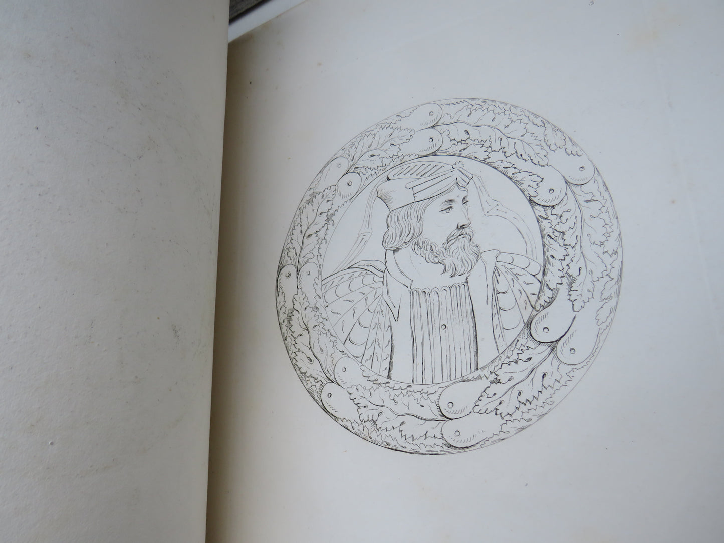 Lacunar Strevelinense A Collection of Heads Etched and Engraved After The Carved Work Which Formerly Decorated The Roof of the Kings Room In Stirling Castle 1817