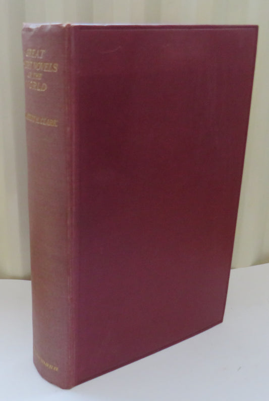 Great Short Novels Of The World A Collection of Complete Short Novels Chosen From The Literatures Of All Periods and Countries By Barrett H. Clark 1929