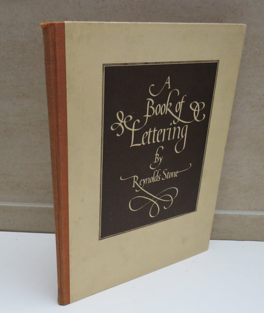 A Book of Lettering By A.R. Stone 1935