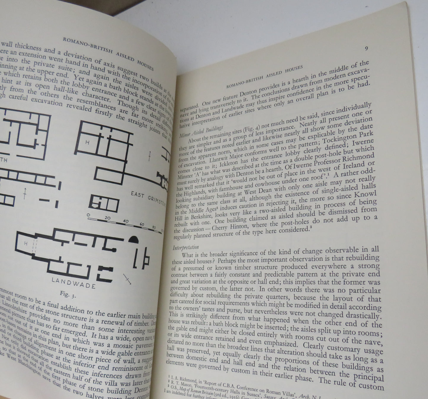 The Royal Archaeological Institute Roman-British Aisled Houses By J.T.Smith 1964