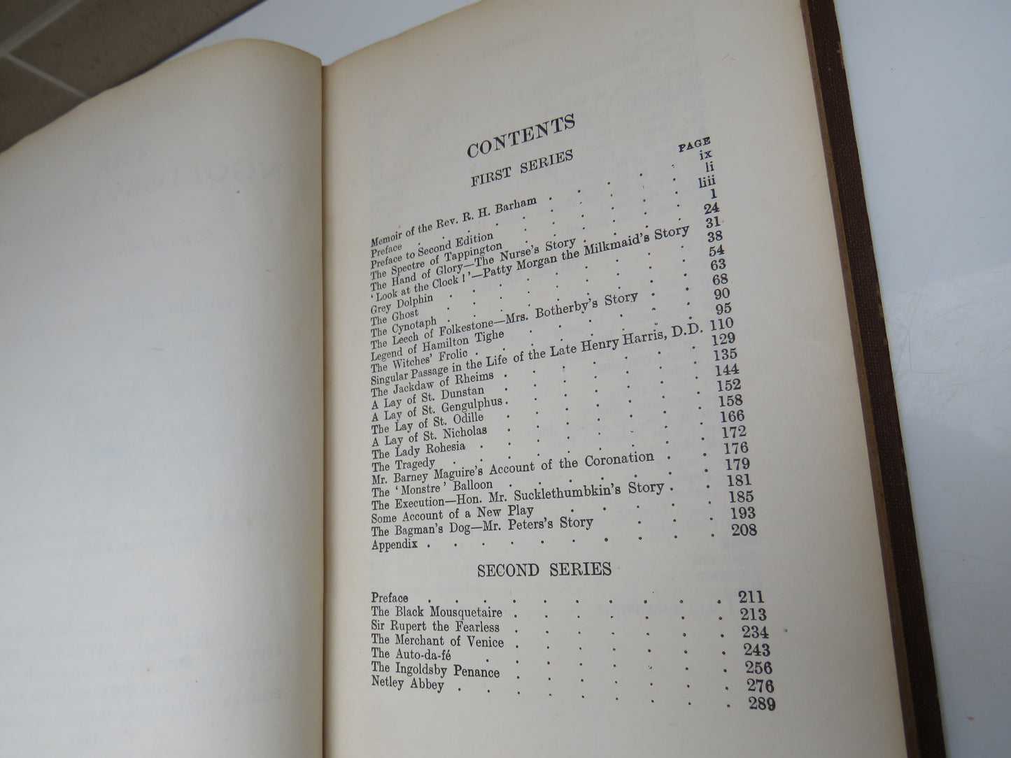The Ingoldsby Legends or Mirth and Marvels By Thomas Ingoldsby 1921