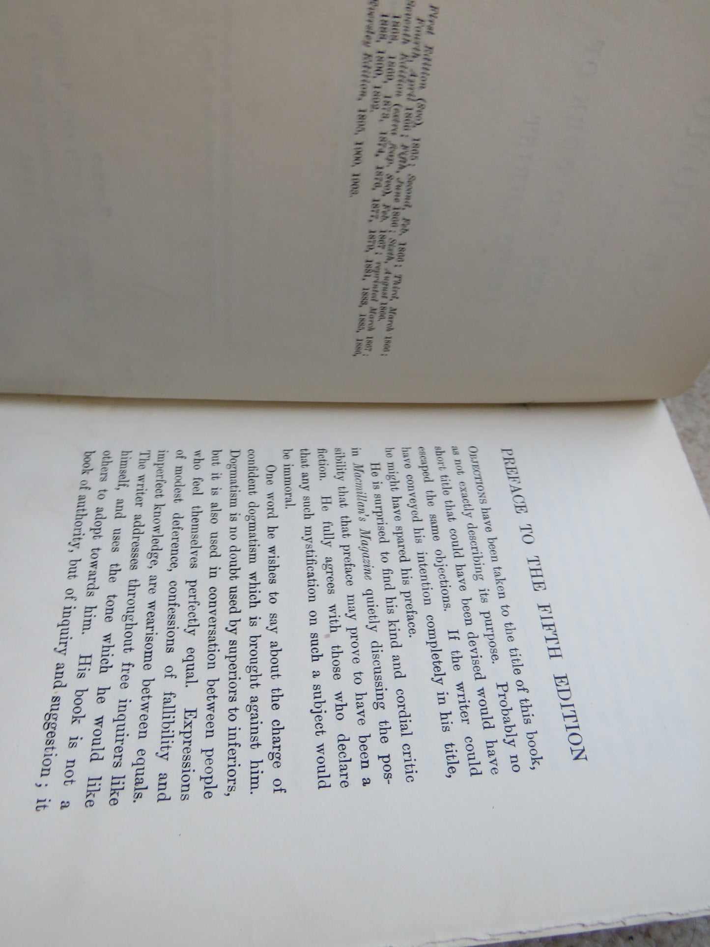 Ecce Homo A Survey of The Little and Work of Jesus Christ By Sir J.R. Seeley 1903