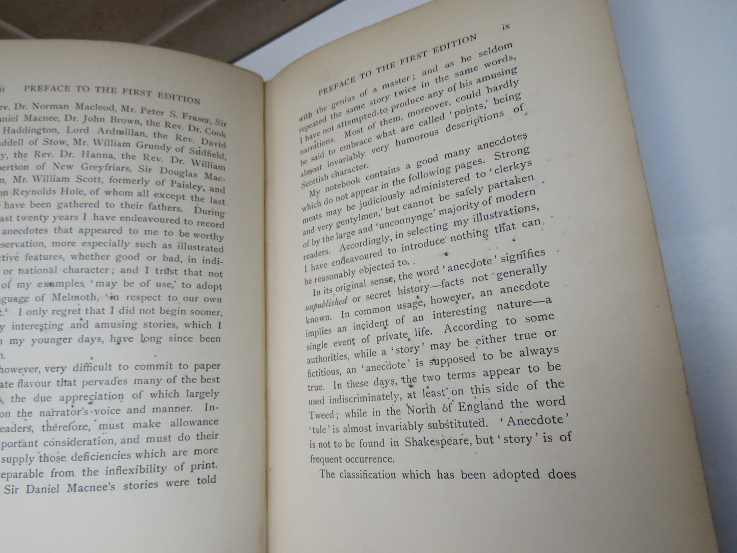 A Budget of Anecdotes Chiefly Relating To The Nineteenth Century Collected and Arranged By George Seton Advocate 1903