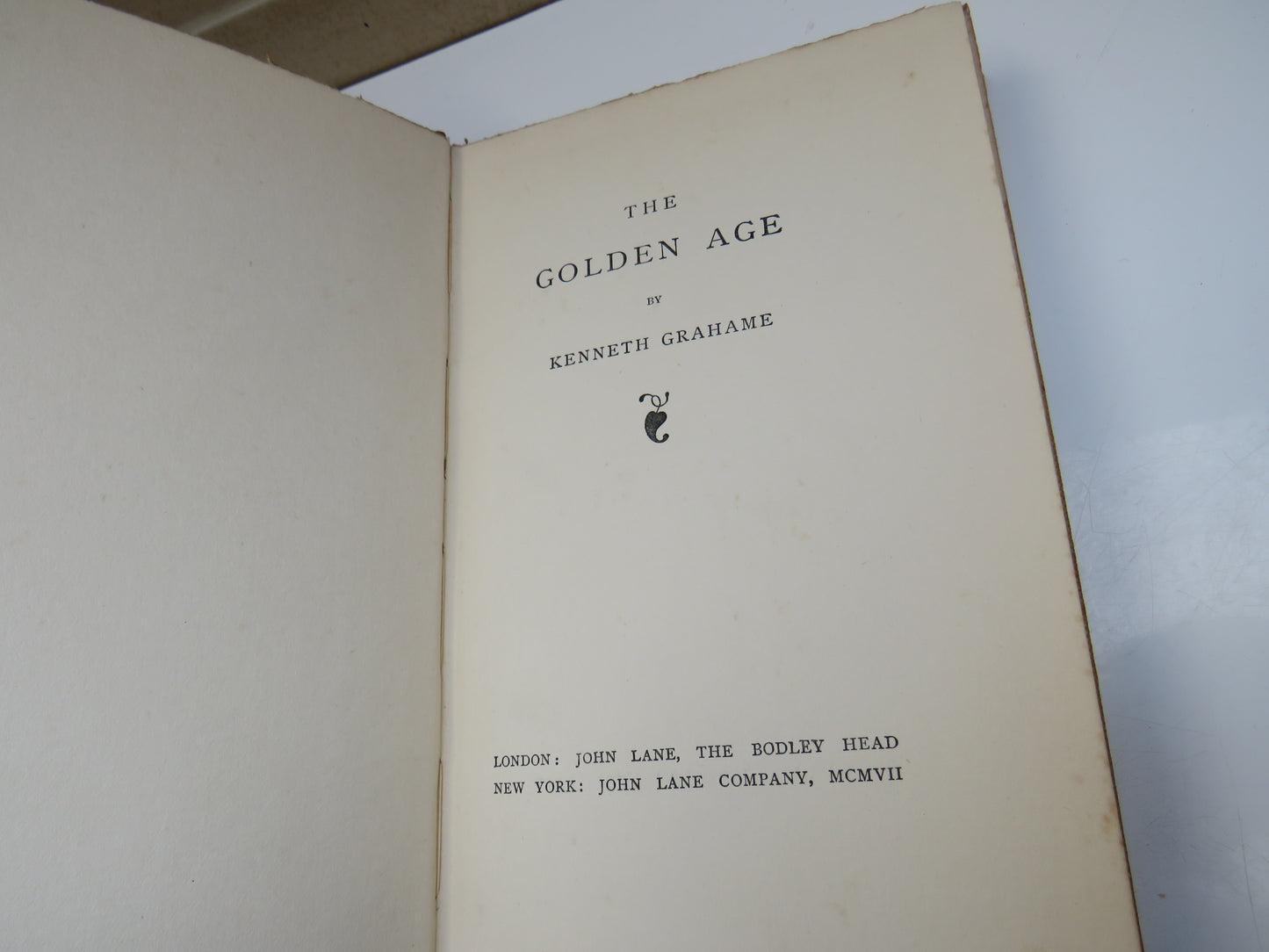 The Golden Age By Kenneth Grahame