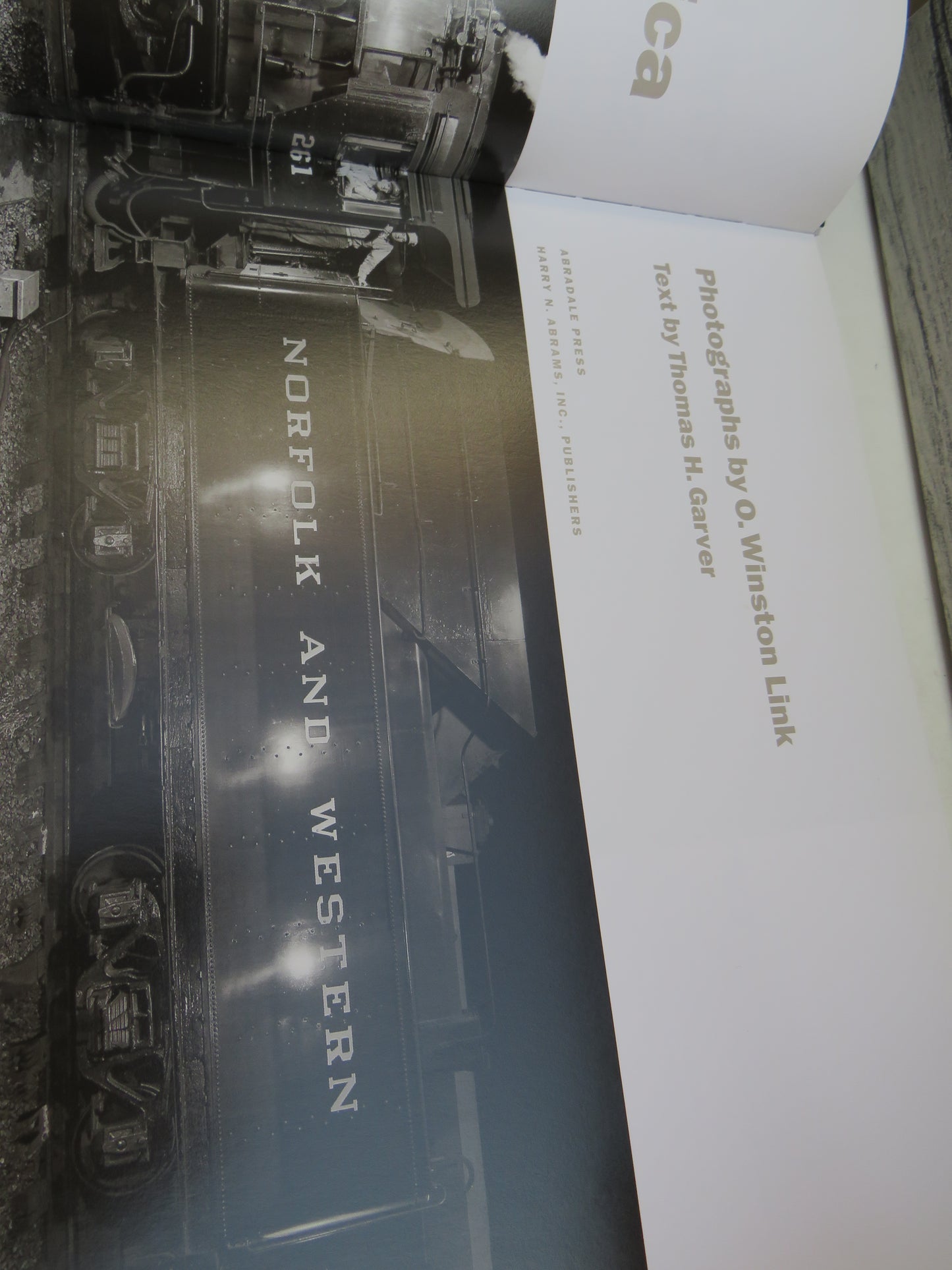 The Last Steam Railroad In America Photographs By O. Winston Link Text By Thomas H. Garver 1995