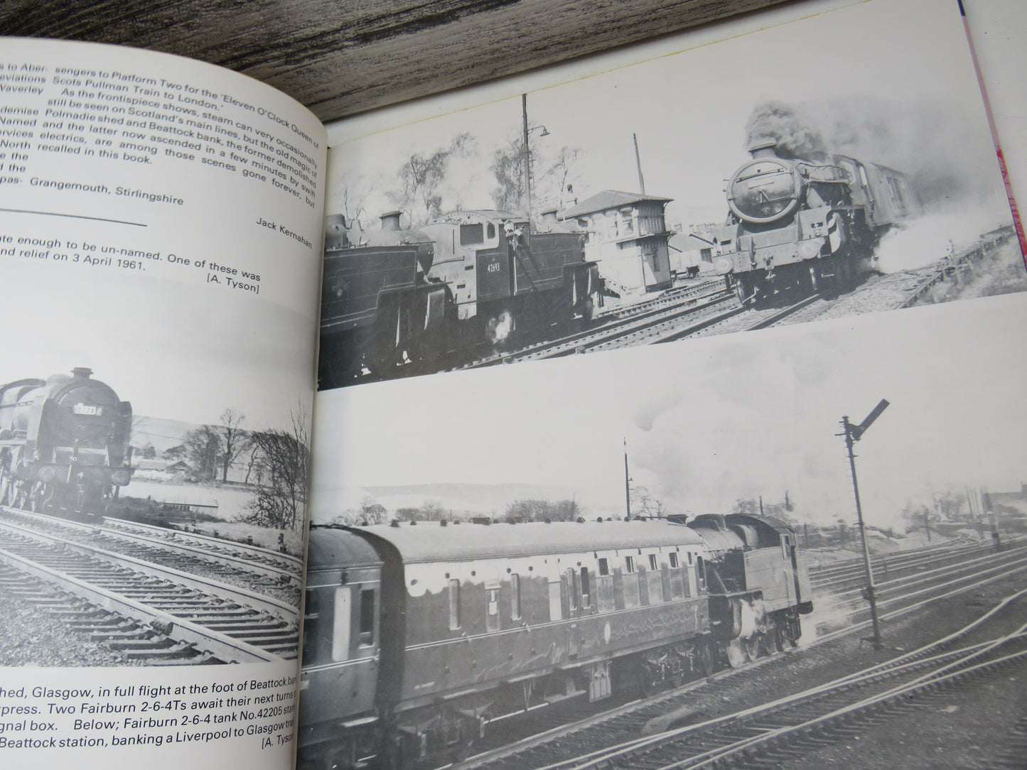 Scottish Main Line Steam Edited By Jack Kernahan For The Scottish Railway Preservation Society 1975