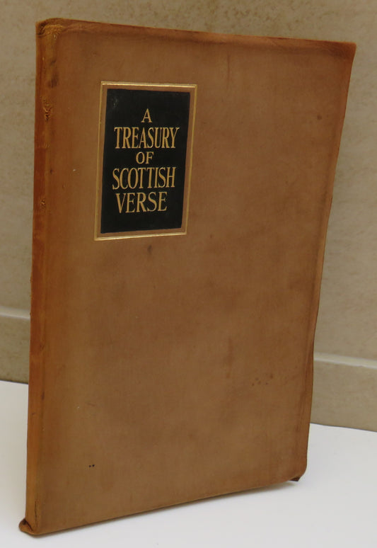 A Treasury of Scottish Verse Selected By H.A. Kellow 1912