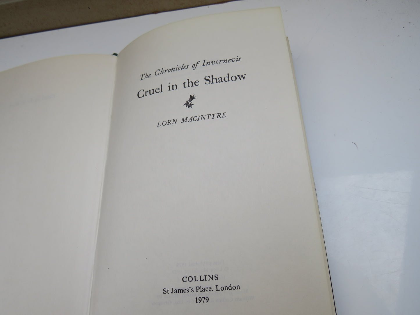 Cruel In The Shadow By Lorn Macintyre 1979