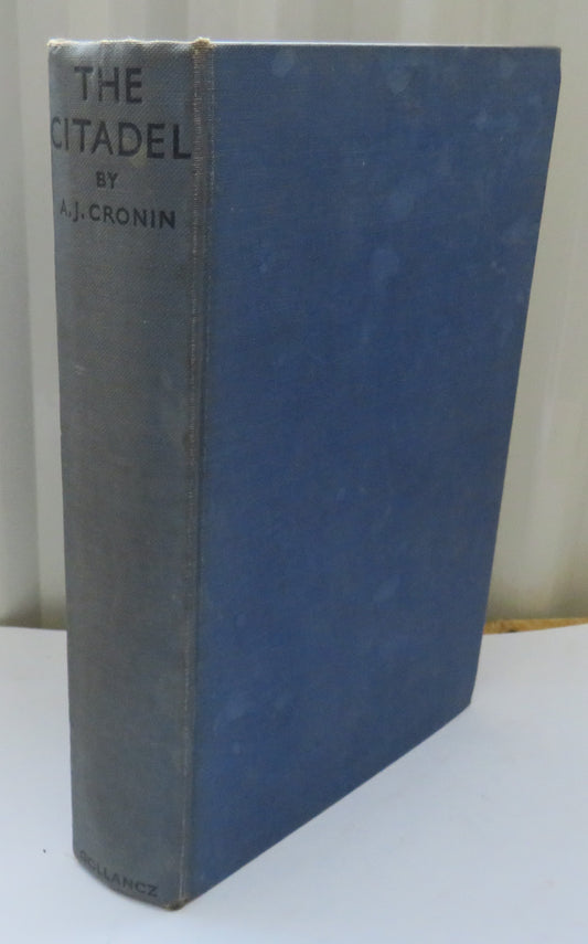 The Citadel By A.J. Cronin 1939, Vintage Book