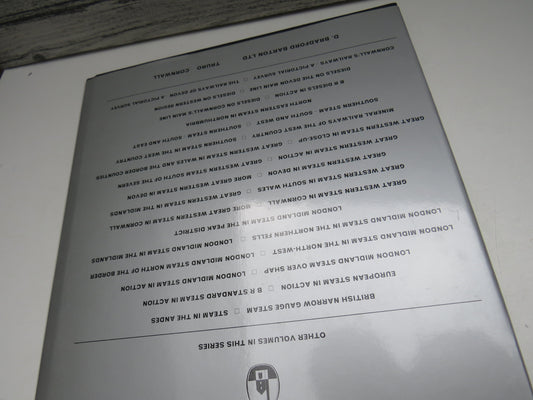 Cornwall's Railways A Pictorial Survey By Anthony Fairclough 1974