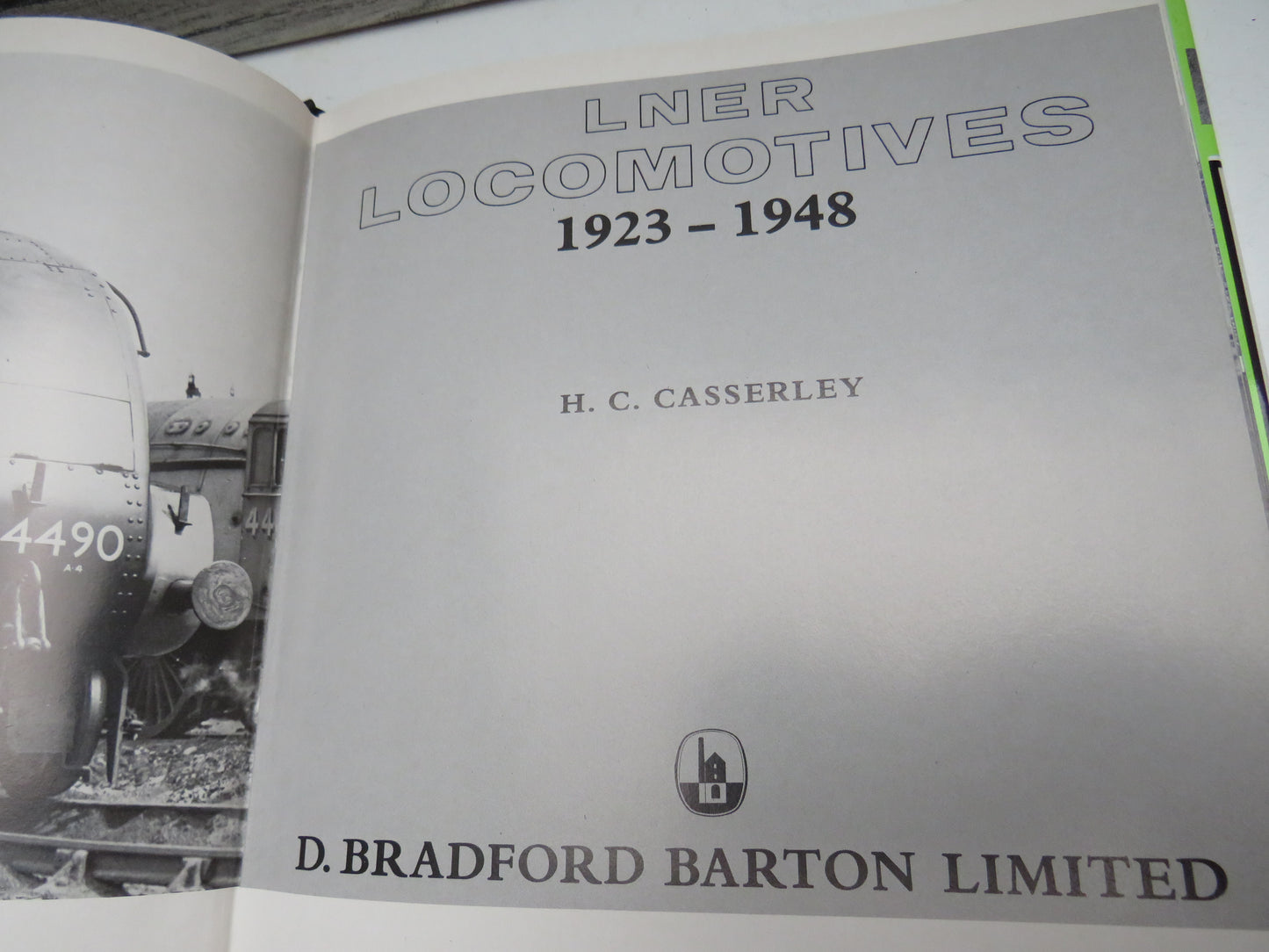 Liner Locomotives 1923-1948 By H.C. Casserley (Vintage Railway Book) book 3