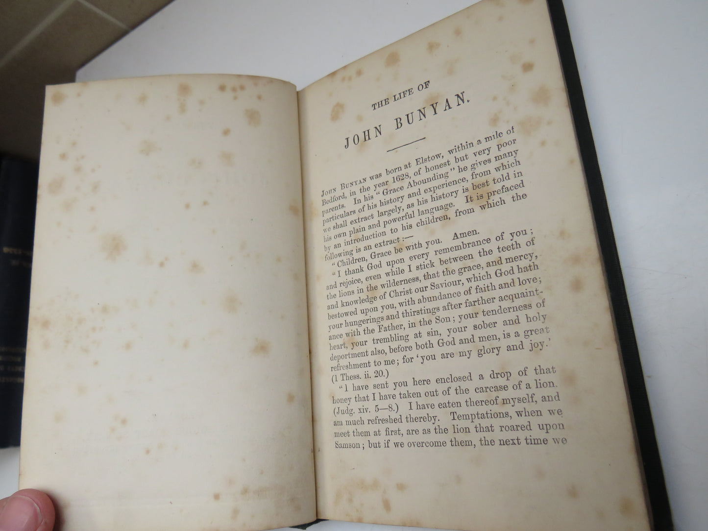 The Life of John Bunyan Author of The Pilgrims Progress etc A.D 1628 to A.D 1688