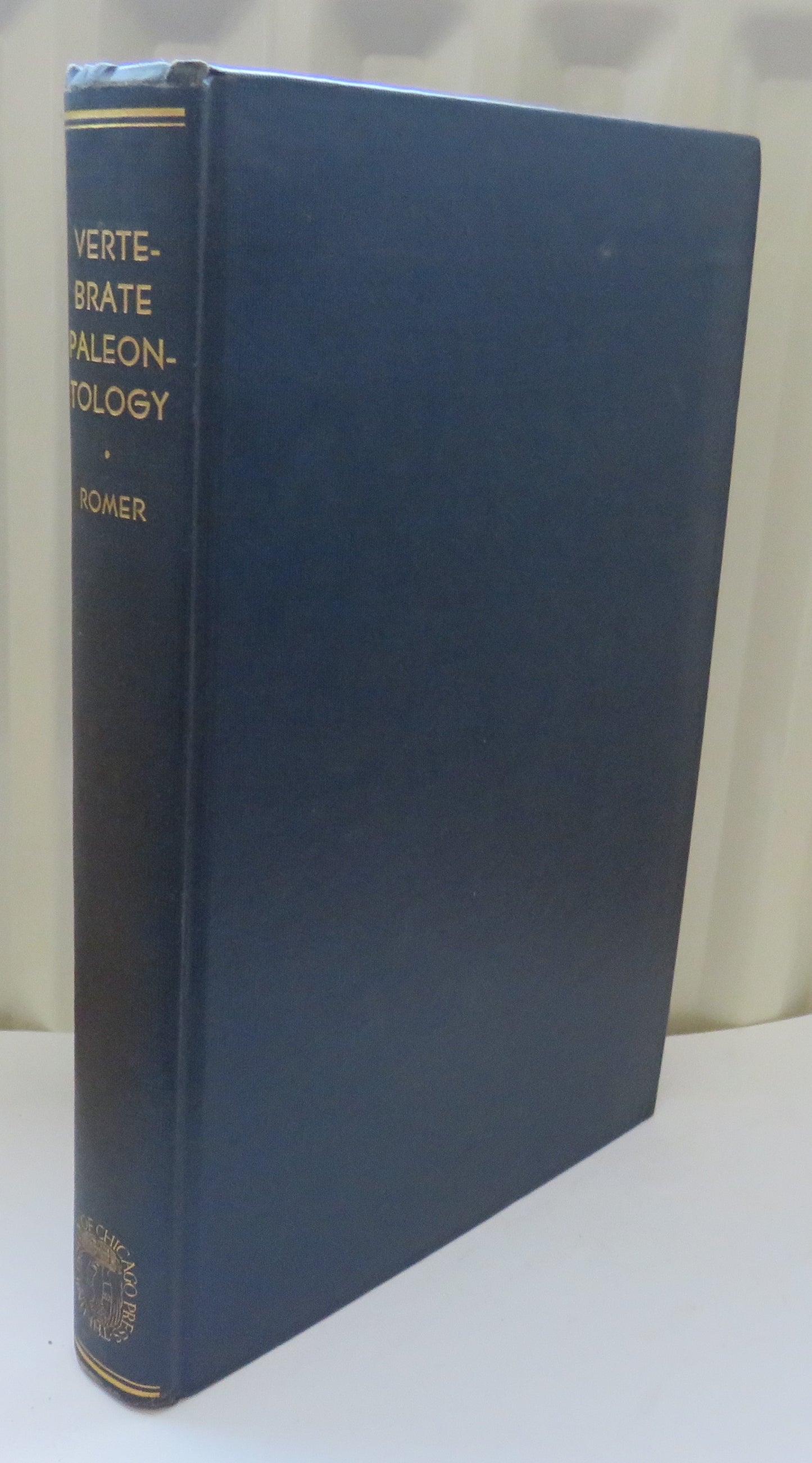 Vertebrate Paleontology by Alfred Sherwood Romer 1936 2nd Impression