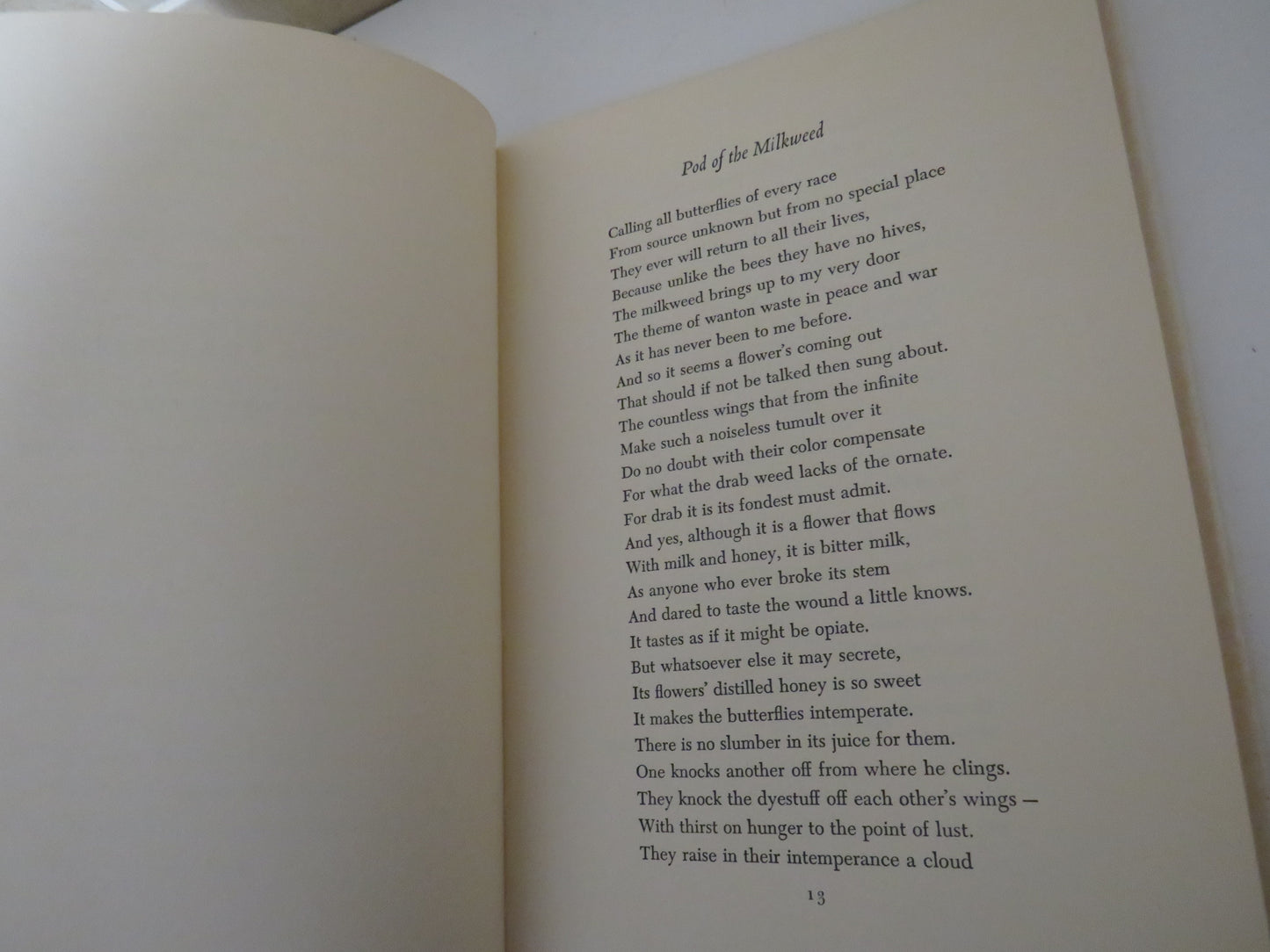 In The Clearing By Robert Frost 1962