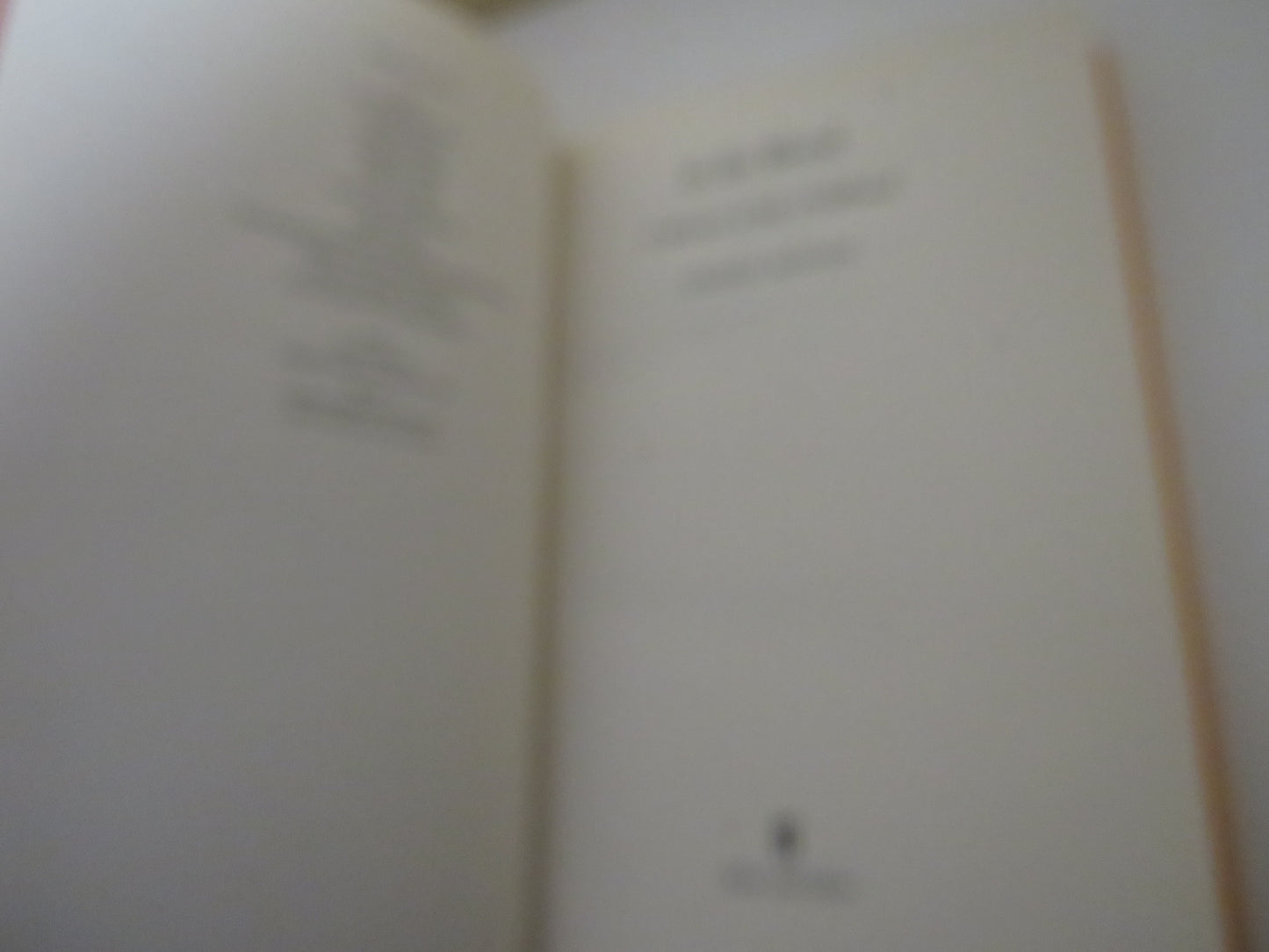 In The Blood A Memoir of My Childhood By Andrew Motion 2006
