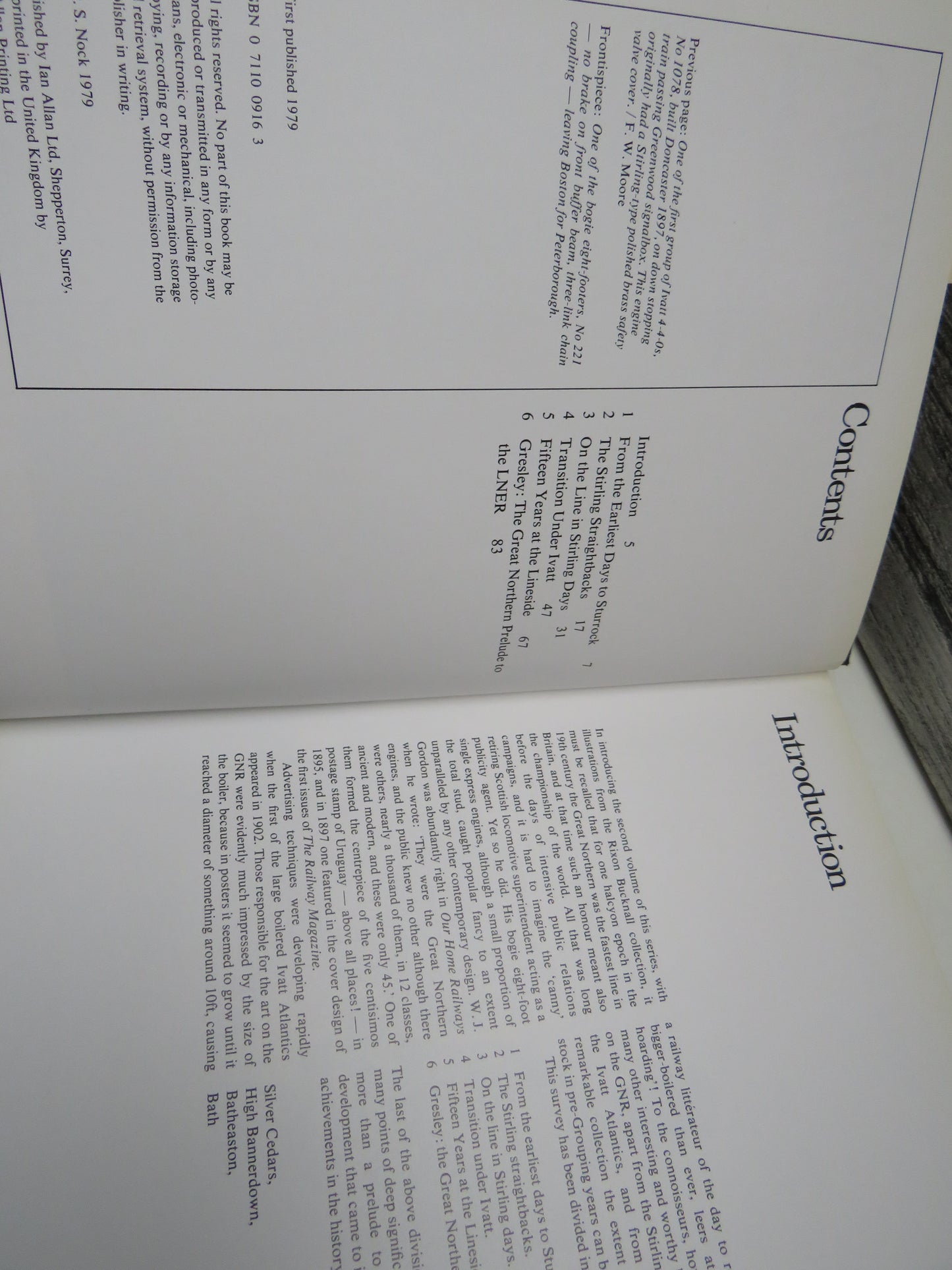 Great Northern Pre-Grouping Railway Scene No2 Edited By O.S. Nock 1979