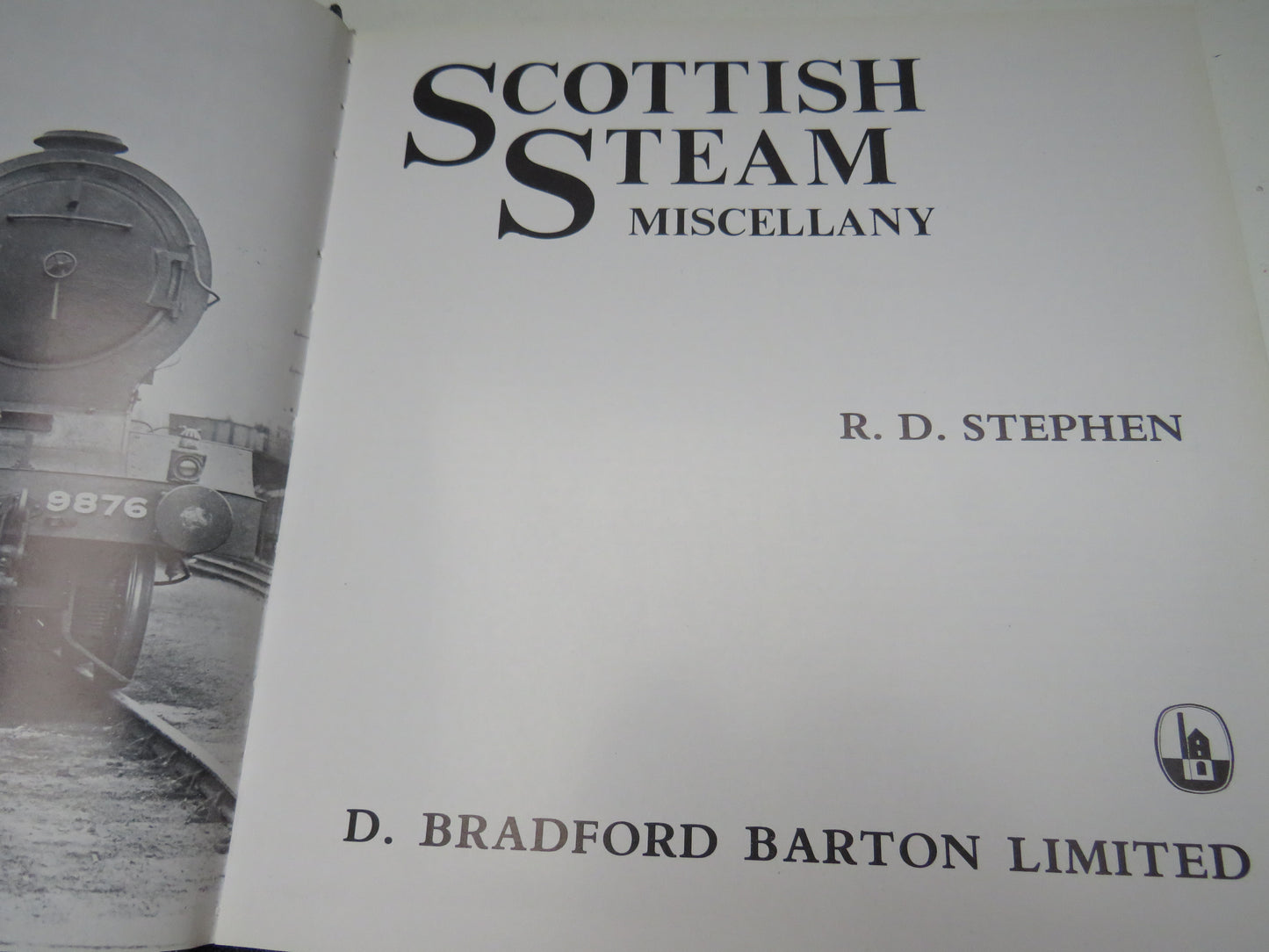Scottish Steam Miscellany by R.D. Stephen (Vintage Railway Book) book 3