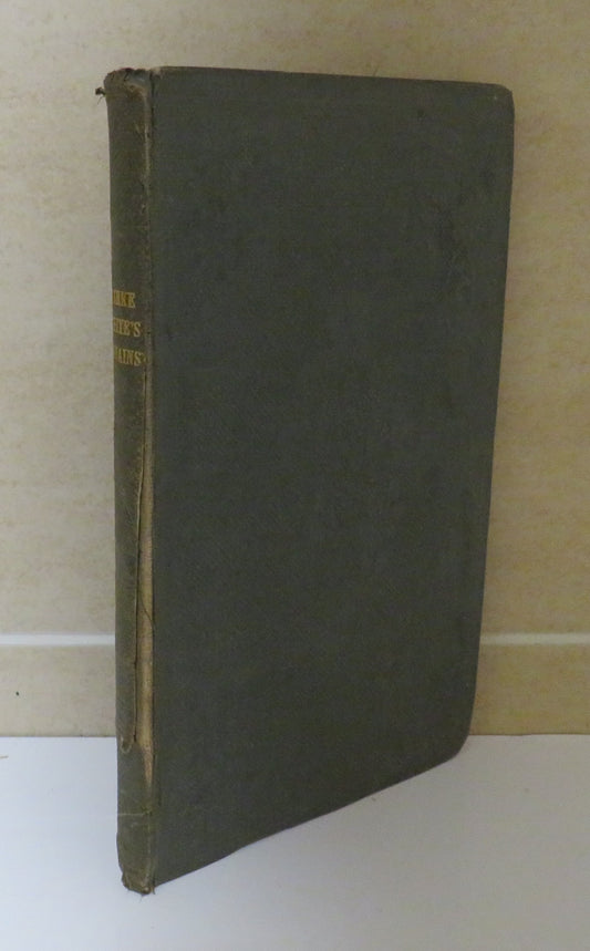 The Remains of Henry Kirke White of Nottingham Late of St John's College Cambridge 1831