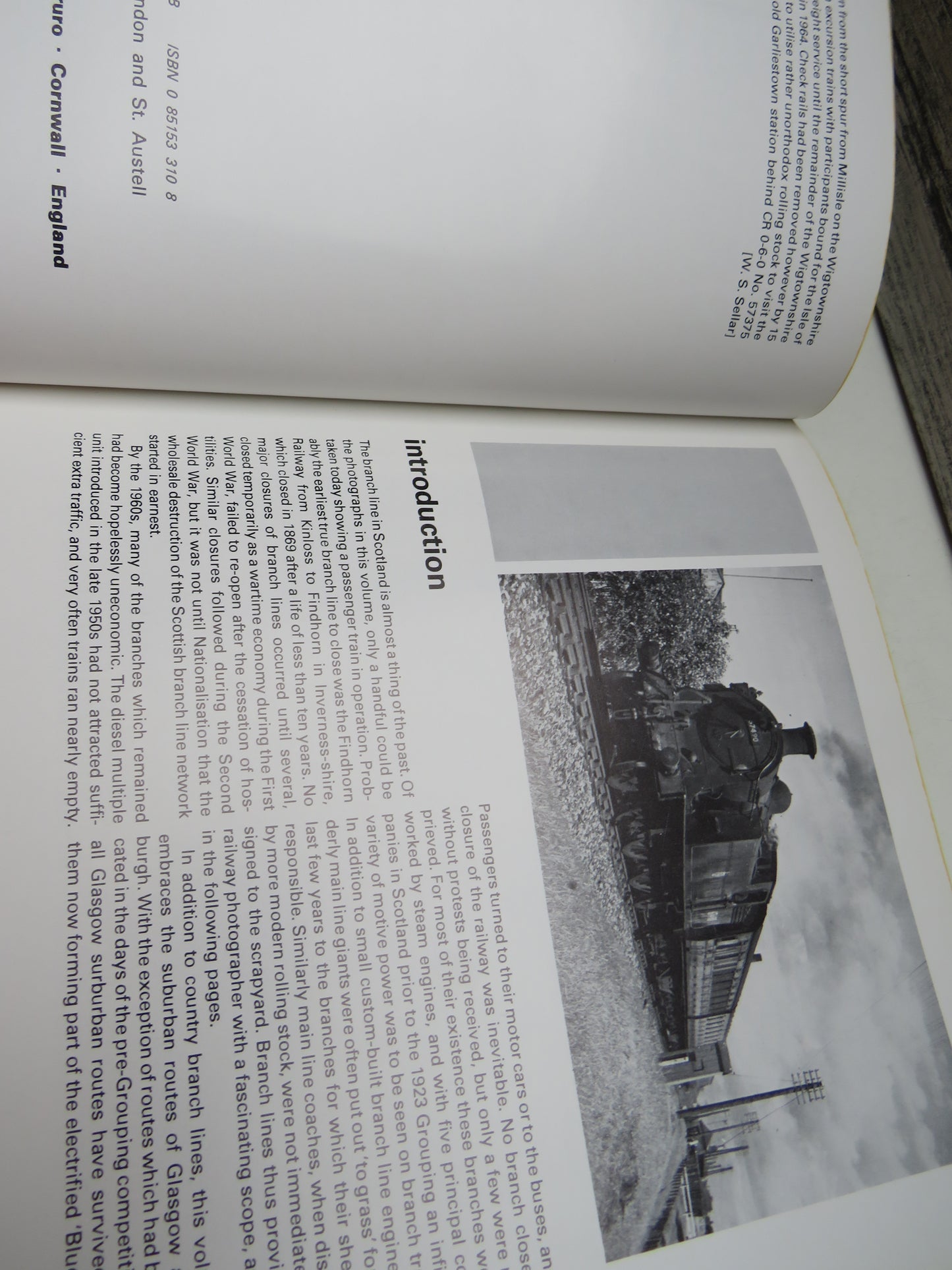 Scottish Branch Line Steam edited by Jack Kernahan 1977 (Vintage Railway Book) book 4