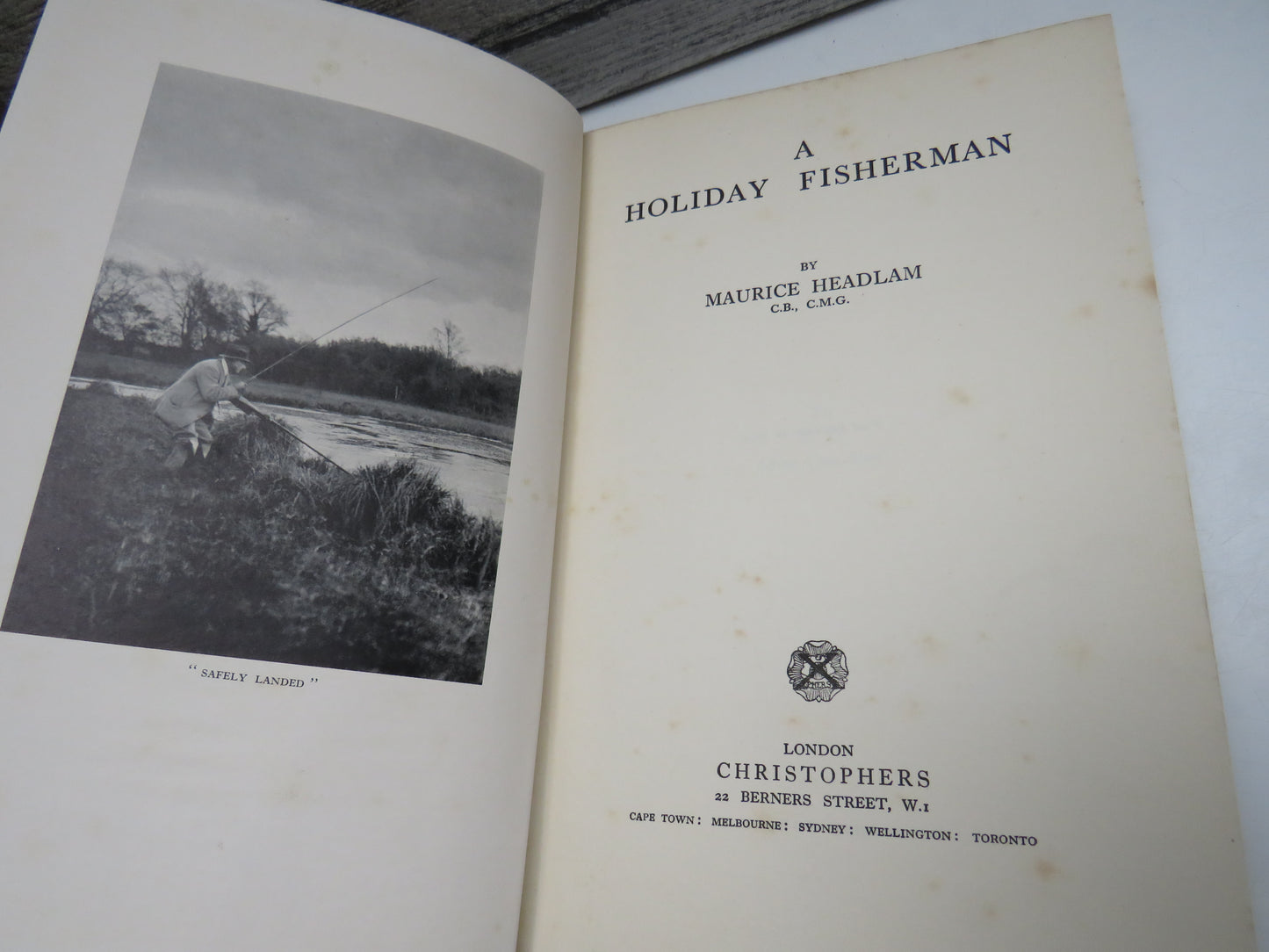 A Holiday Fisherman by Maurice Headlam, 1934