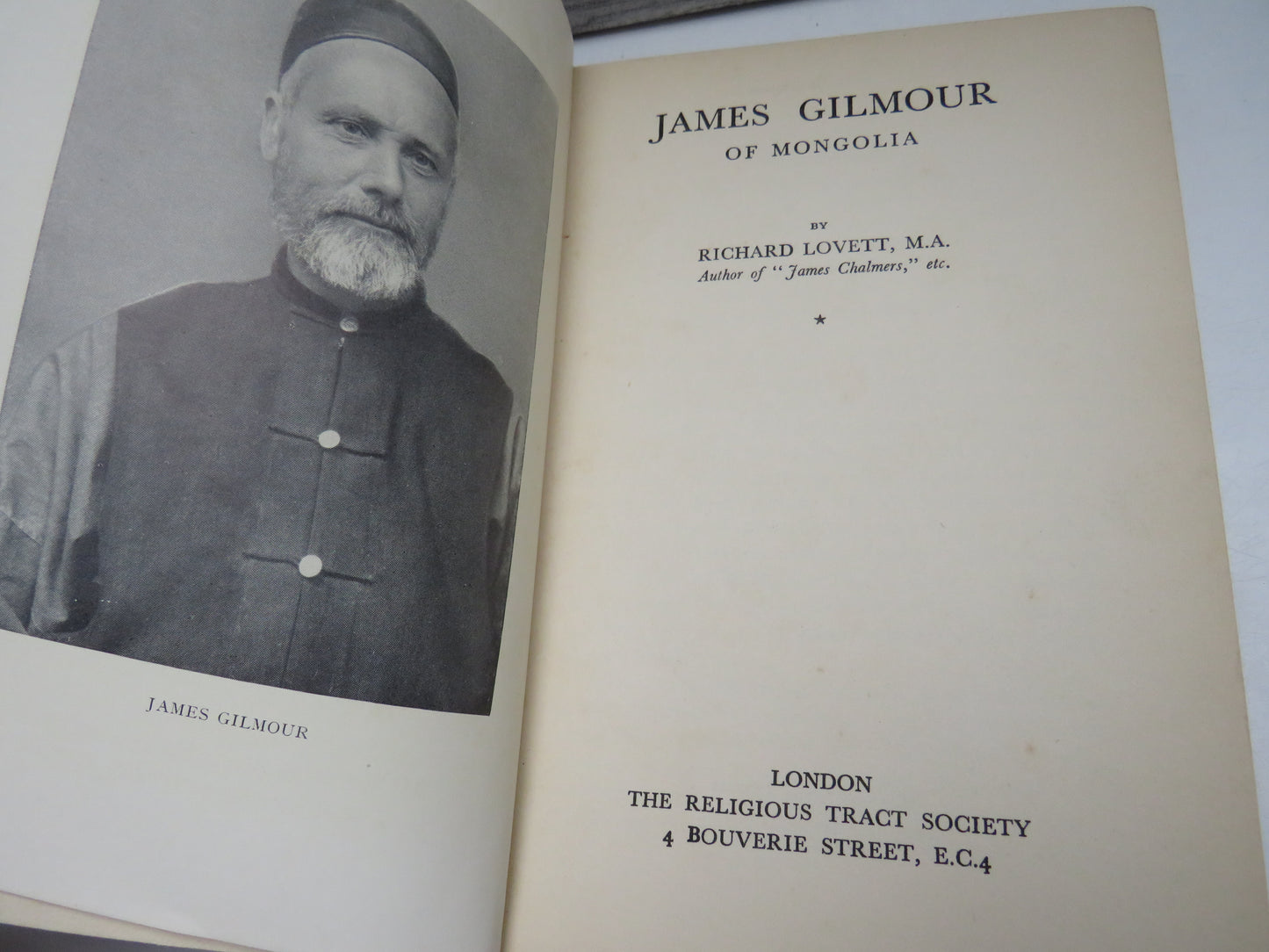 James Gilmour of Mongolia by Richard Lovett