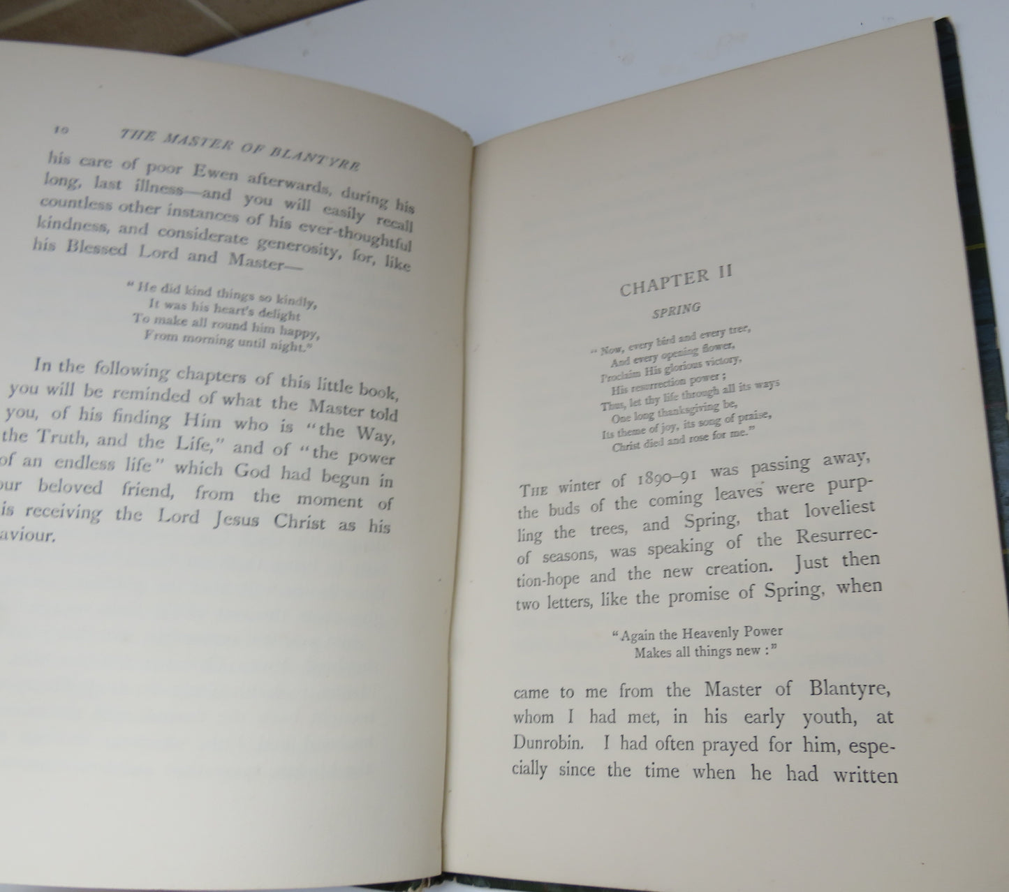 The Master of Blantyre By the Author of "memorials of Captain Hedley Vicars" 1895