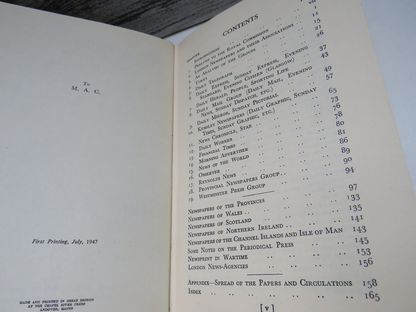 British Newspapers and their Controllers by Viscount Camrose, 1947