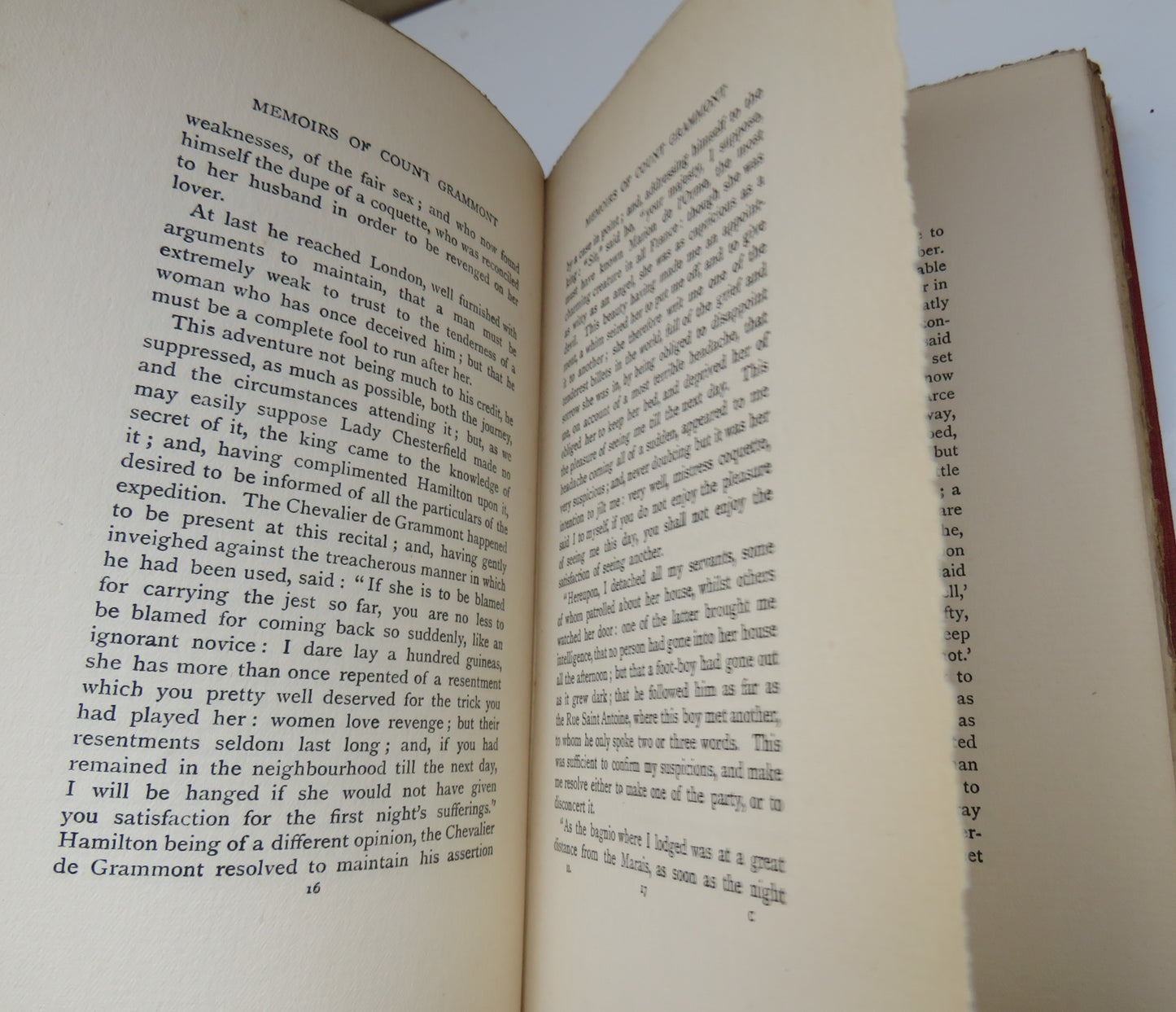 Memoirs of Count Grammont By Count Anthony Hamilton Volume II 1908