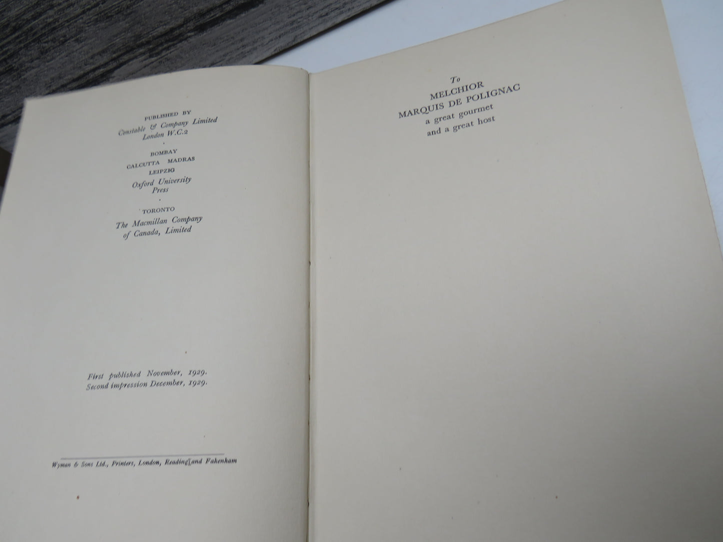 The Art of Living Good A Contribution To The Better Understanding Of Food and Drink Together With A Gastronomic Vocabulary and a Wine Dictionary By Andre L. Simon 1929