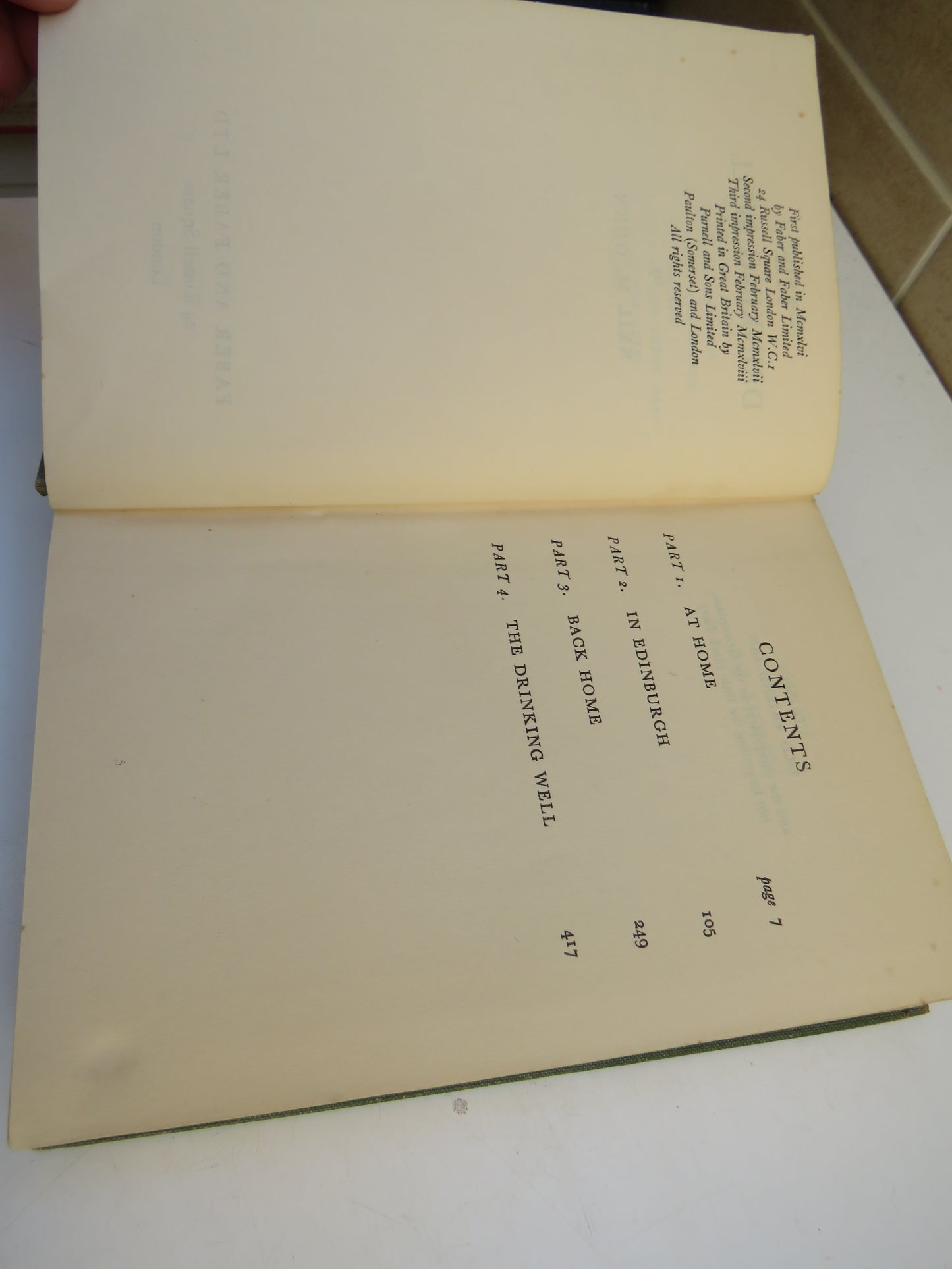 The Drinking Well By Neil M. Gunn 1948