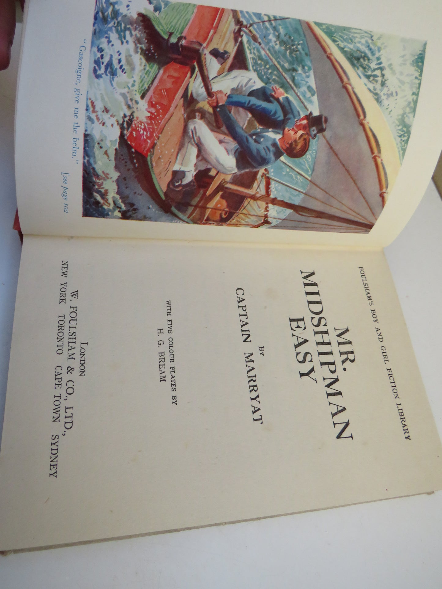 Mr. Midshipman Easy By Captain Marryat