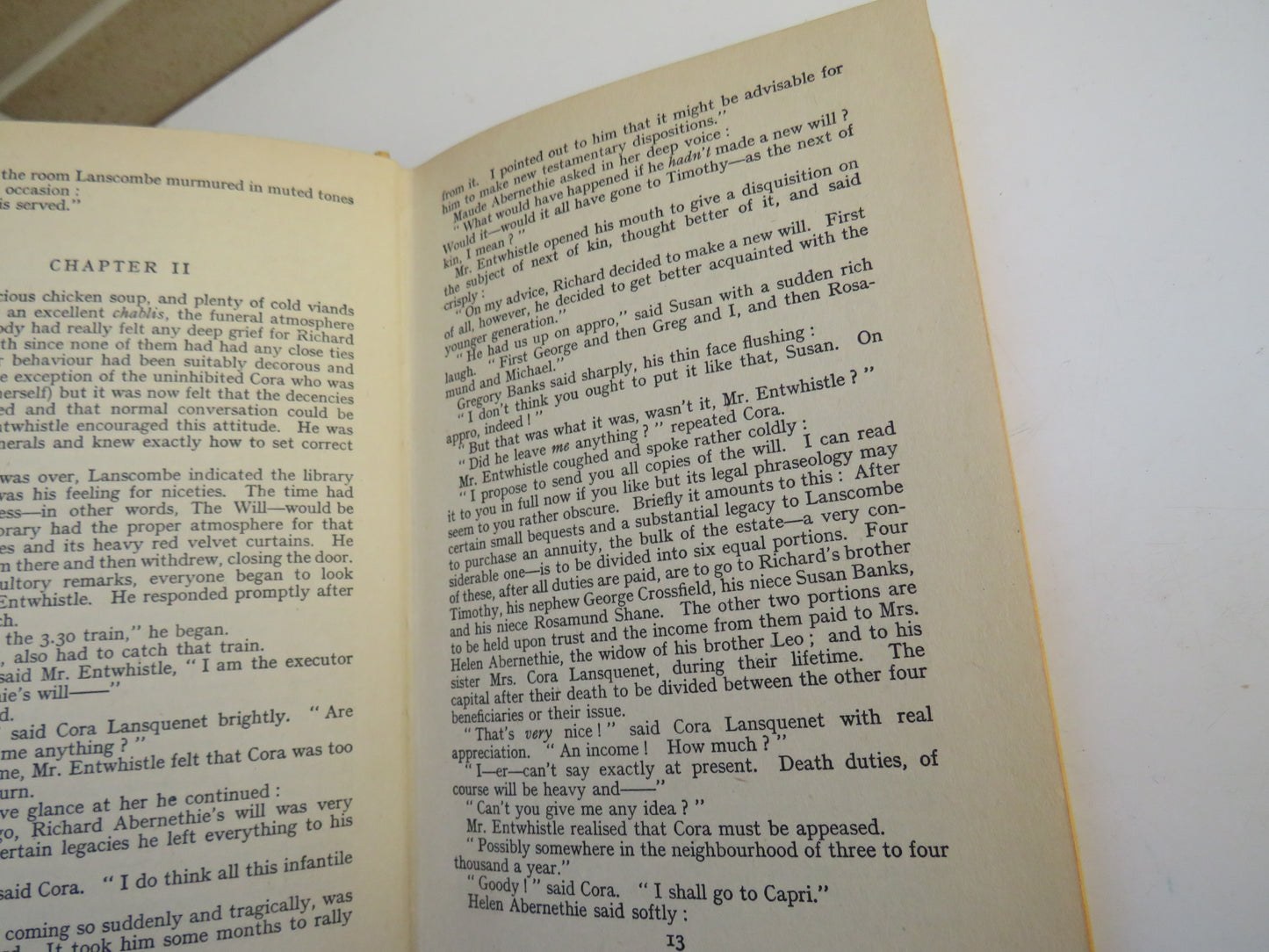 After The Funeral By Agatha Christie 1954