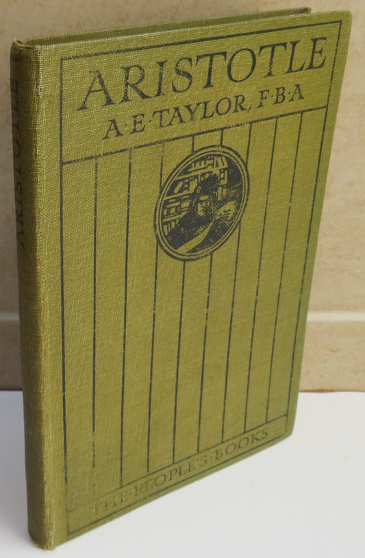 Aristotle By A.E. Taylor