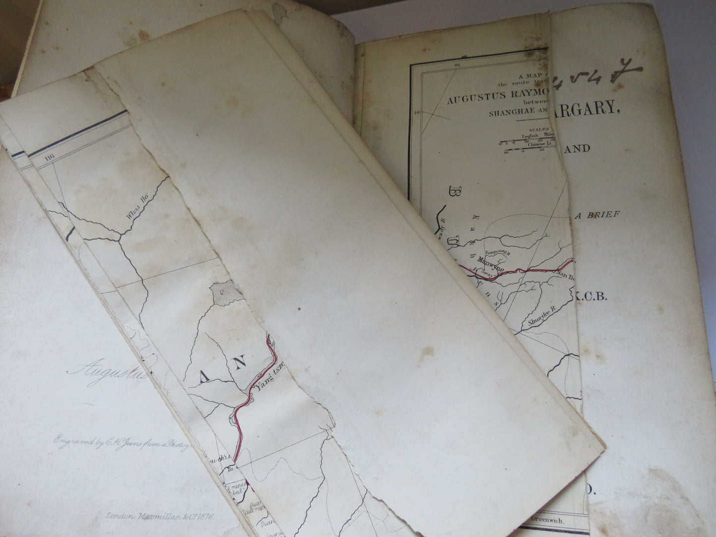 The Journey of Augustus Raymond Margary From Shanghae To Bhamo, and Back To Manwyne By Sir Rutherford Alcock 1876