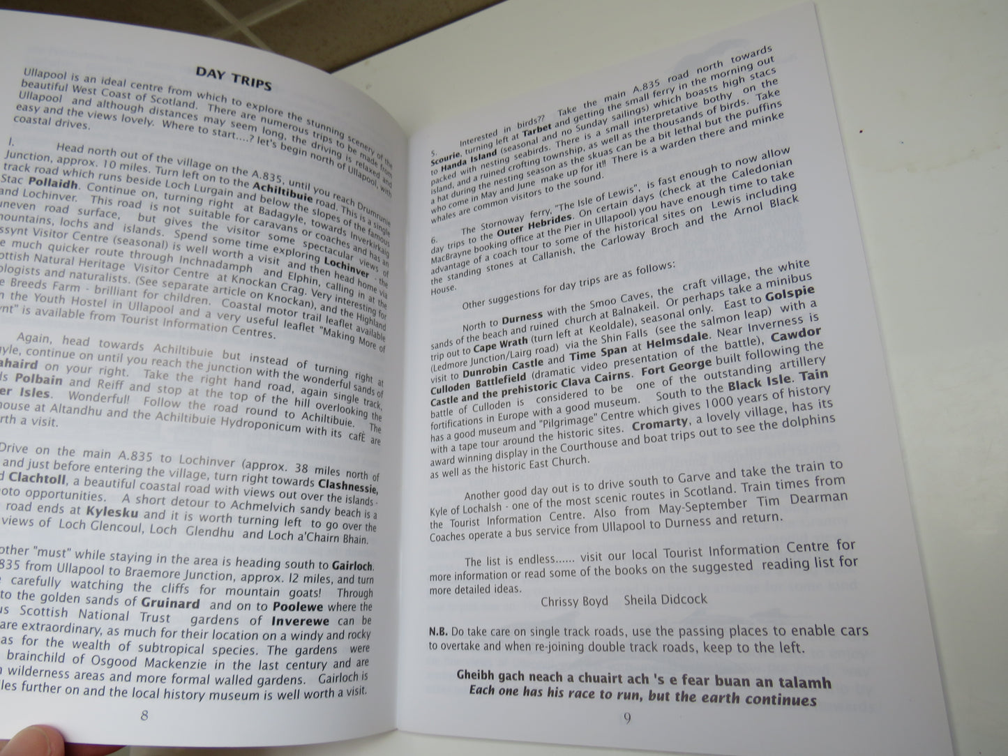 A Guide To Ullapool and Surrounding Area 2002