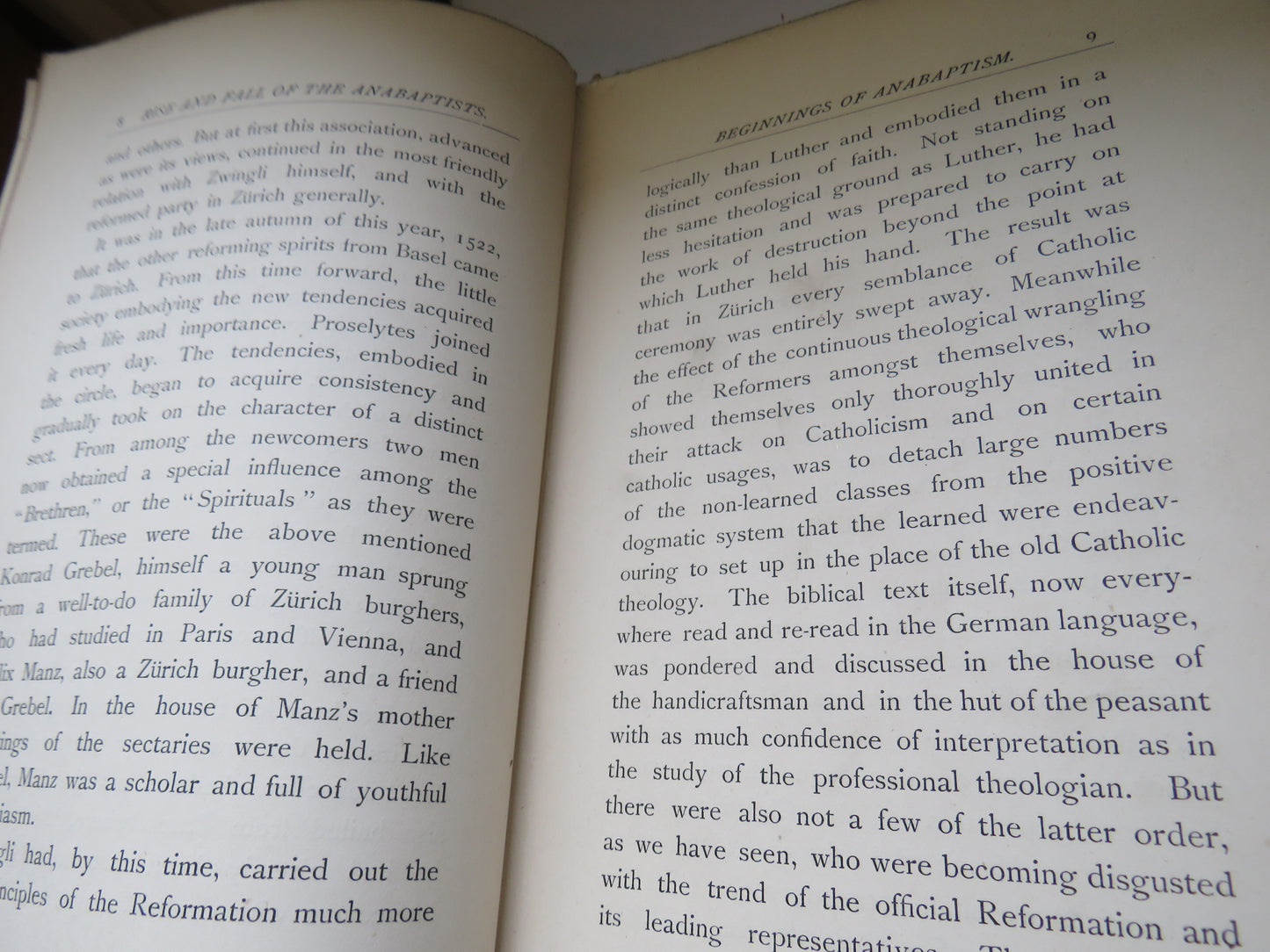Rise and Fall of the Anabaptists By E. Belfort 1903