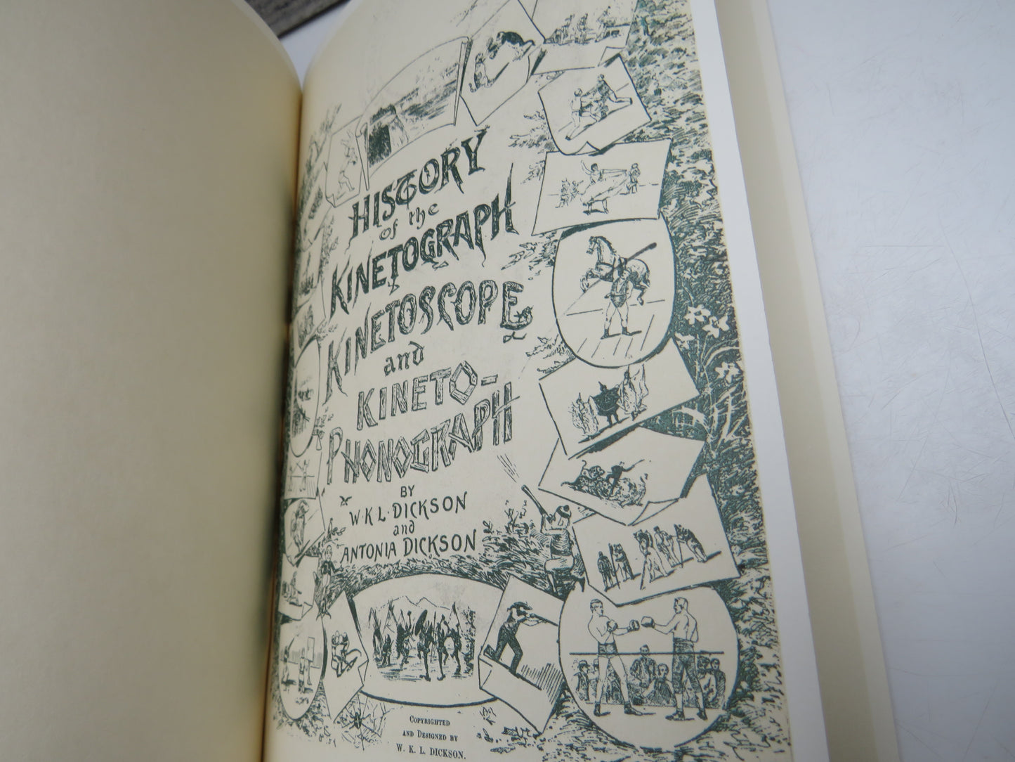 History of the Kinetograph, Kinetoscope and Kinetophonograph by W.K.L Dickson & Antonia Dickson, 2000