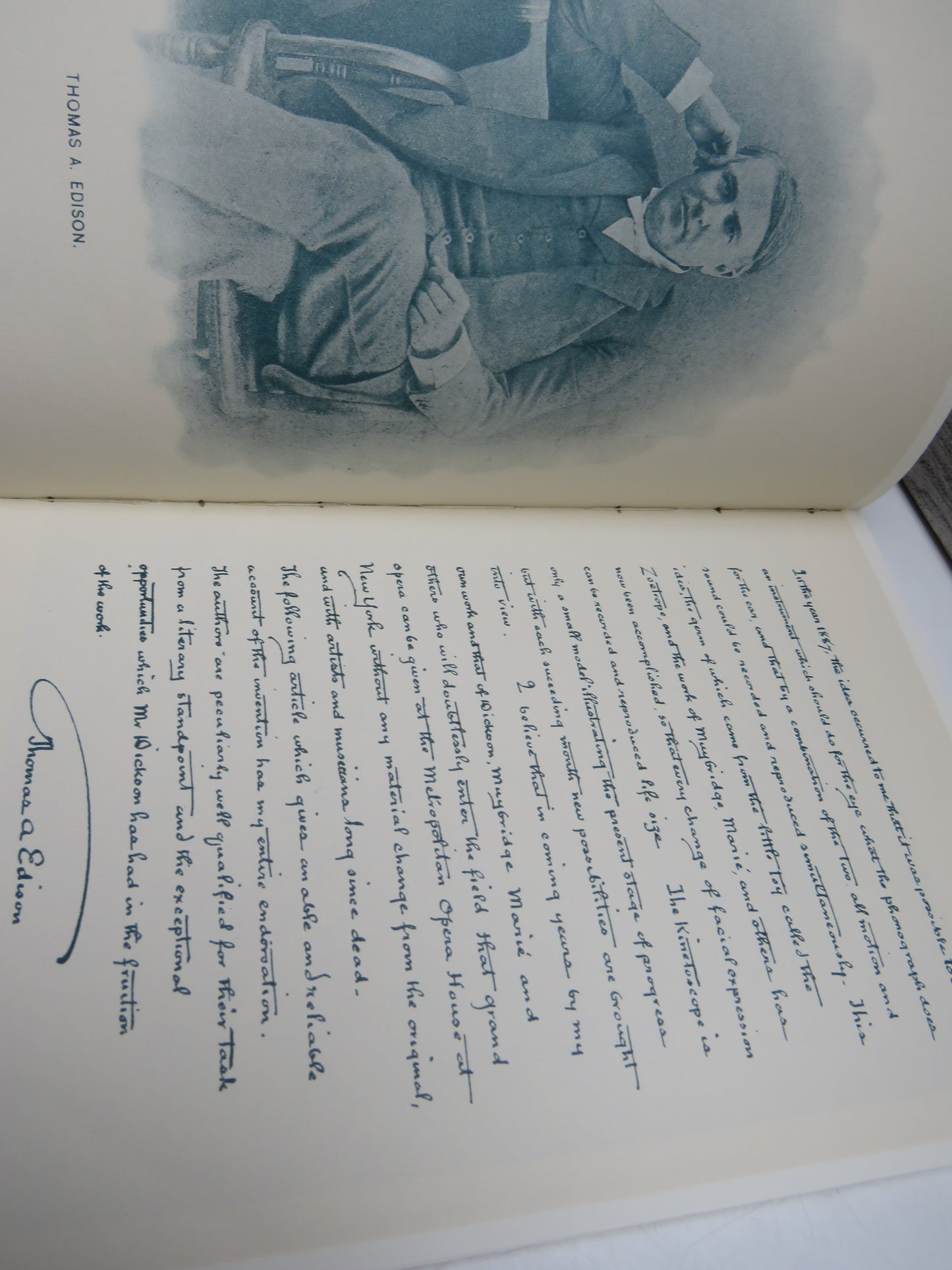 History of the Kinetograph, Kinetoscope and Kinetophonograph by W.K.L Dickson & Antonia Dickson, 2000