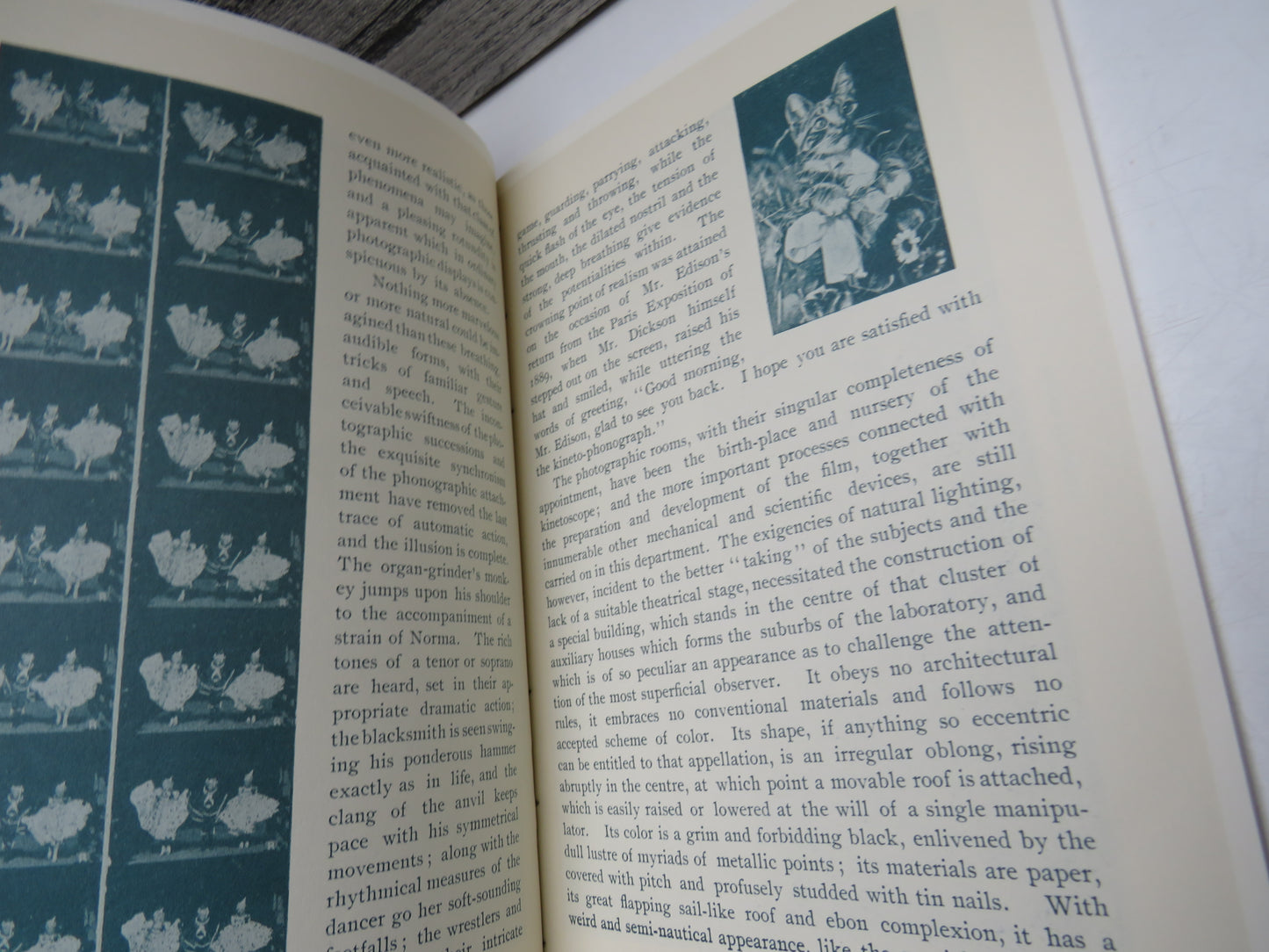 History of the Kinetograph, Kinetoscope and Kinetophonograph by W.K.L Dickson & Antonia Dickson, 2000