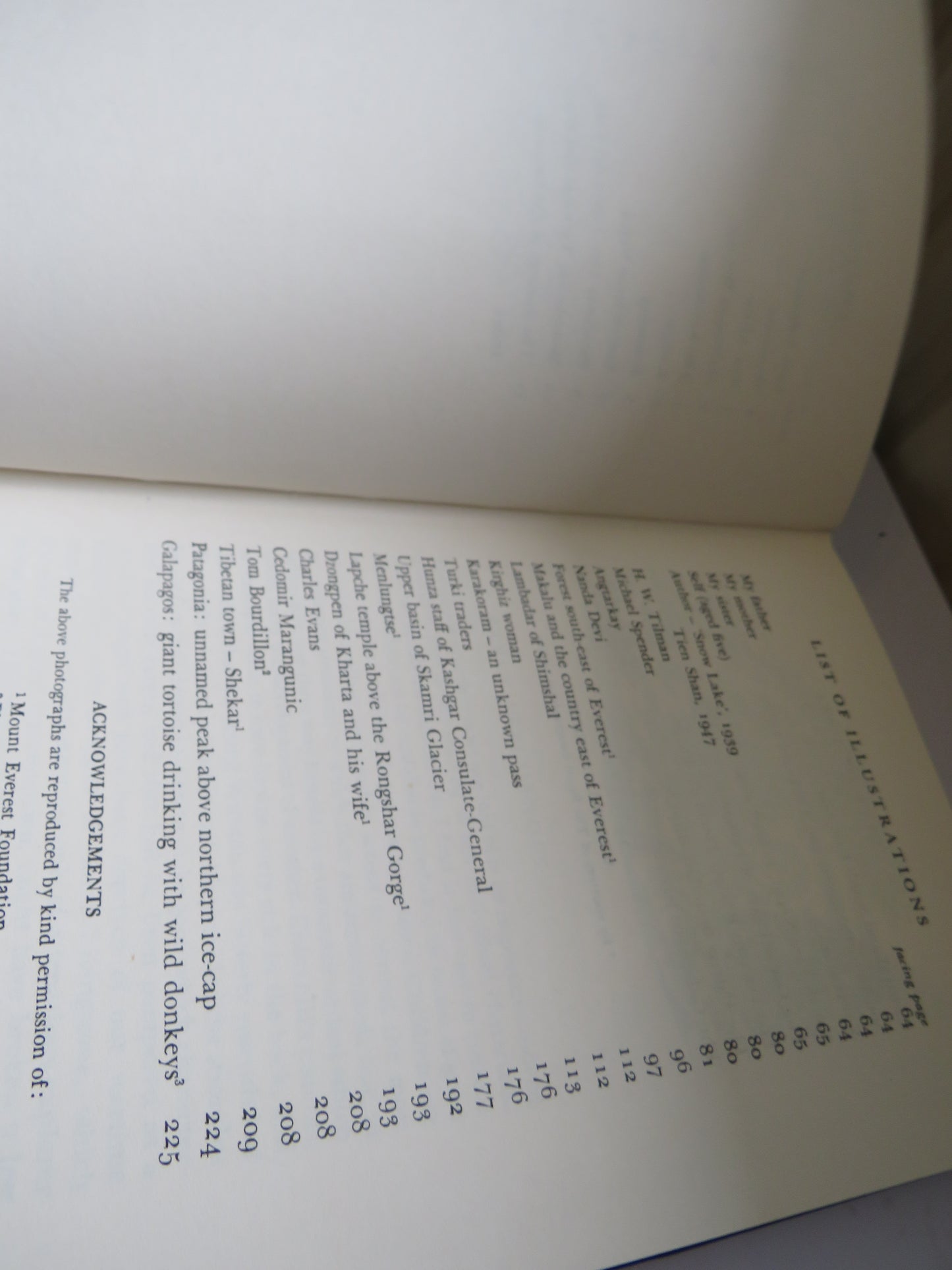 That Untravelled World An Autobiography By Eric Shipton 1970