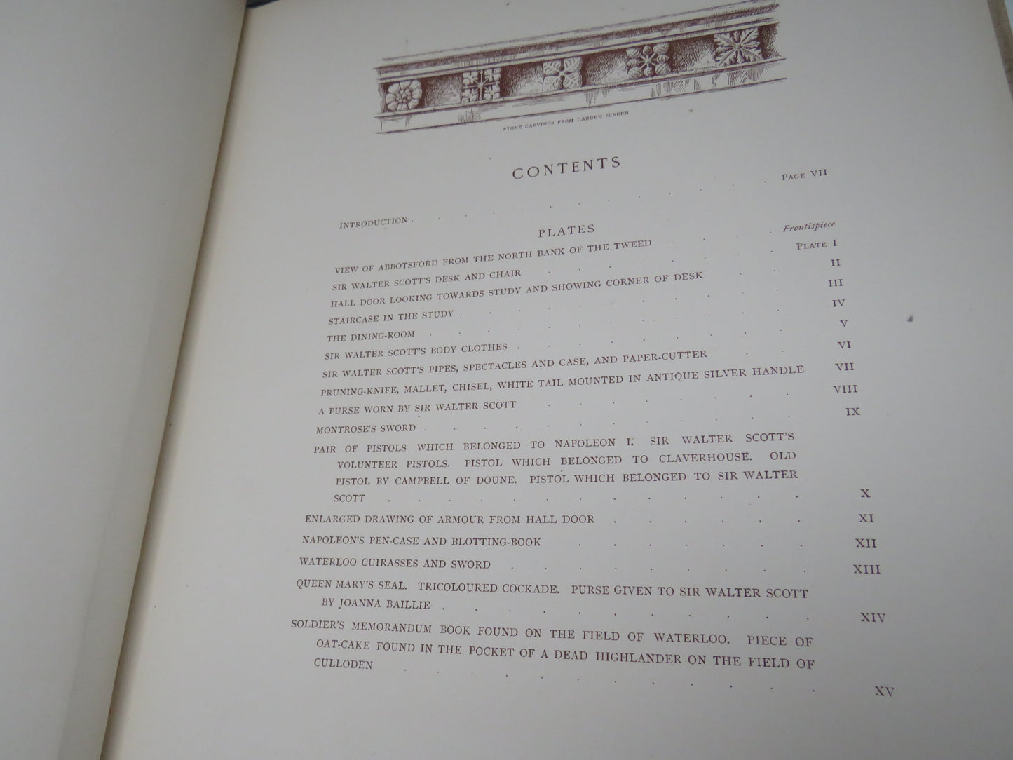 Abbotsford, The Personal Relics and Antiquarian Treasures of Sir Walter Scott, described by The Hon. Mary Monica Maxwell Scott of Abbotsford and Illustrated by William Gibb, 1893