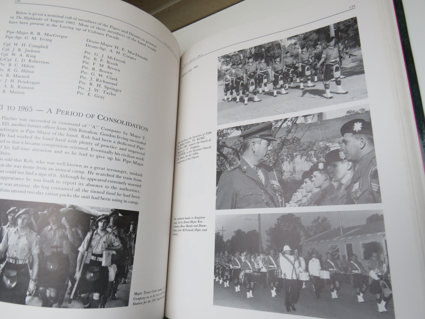 Scarlet and Tartan by Martin J. Buckley, 1986