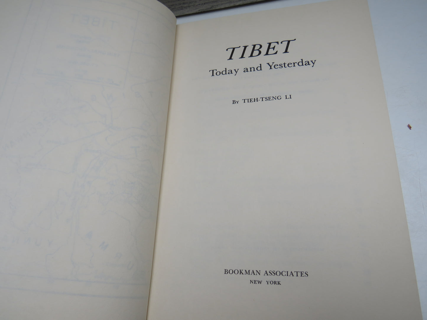Tibet, Today and Yesterday by Tieh-Tseng Li, 1960