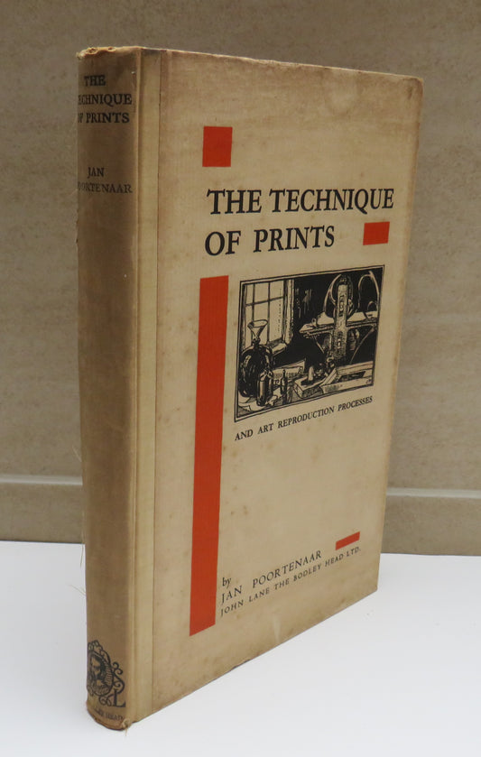 The Technique Of Prints And Art Reproduction Processes By Jan Poortenaar 1933 1st Edition